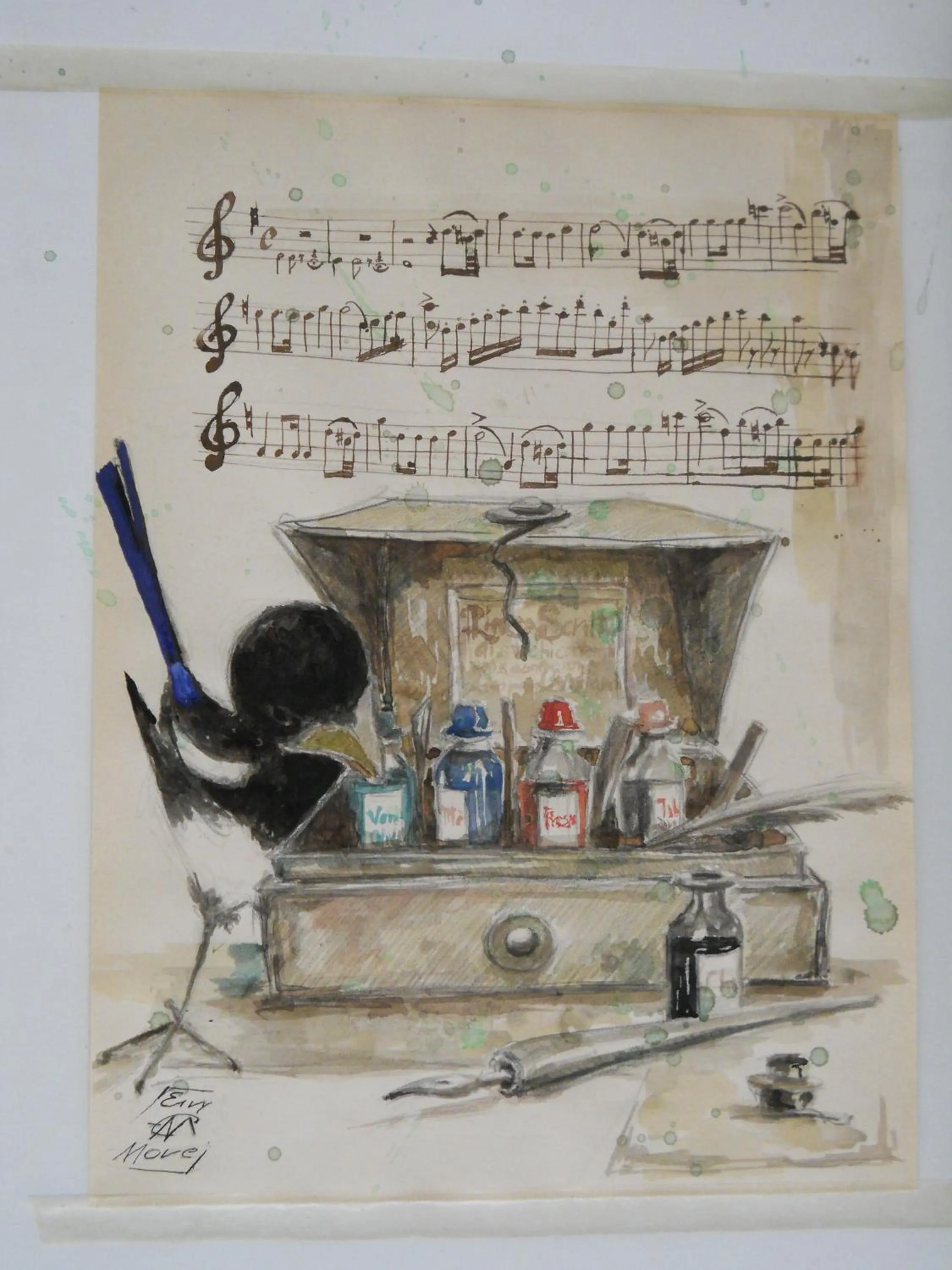 Decorative detail in Al Giardino degli Artisti