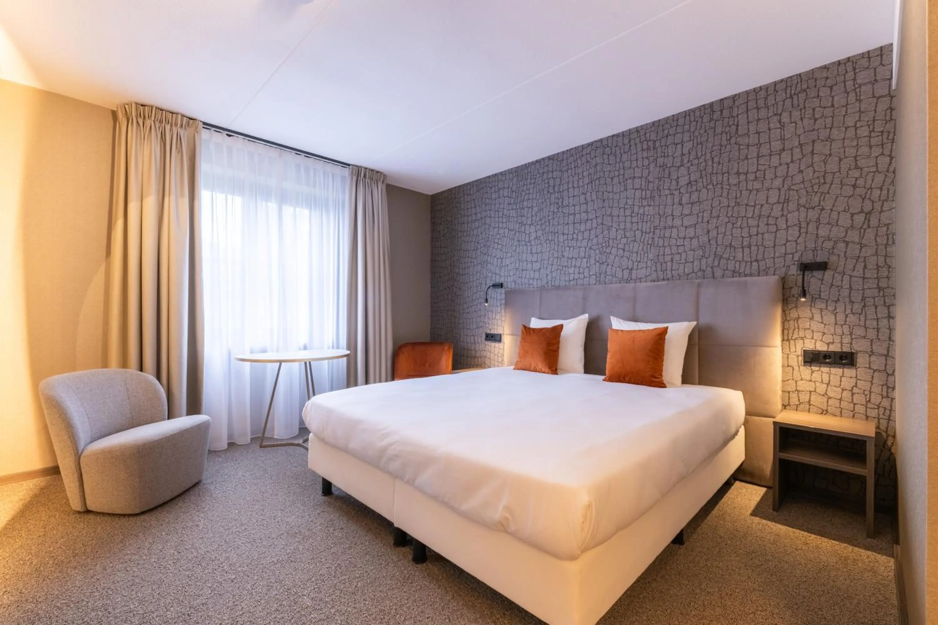 Bed in Hotel Asteria