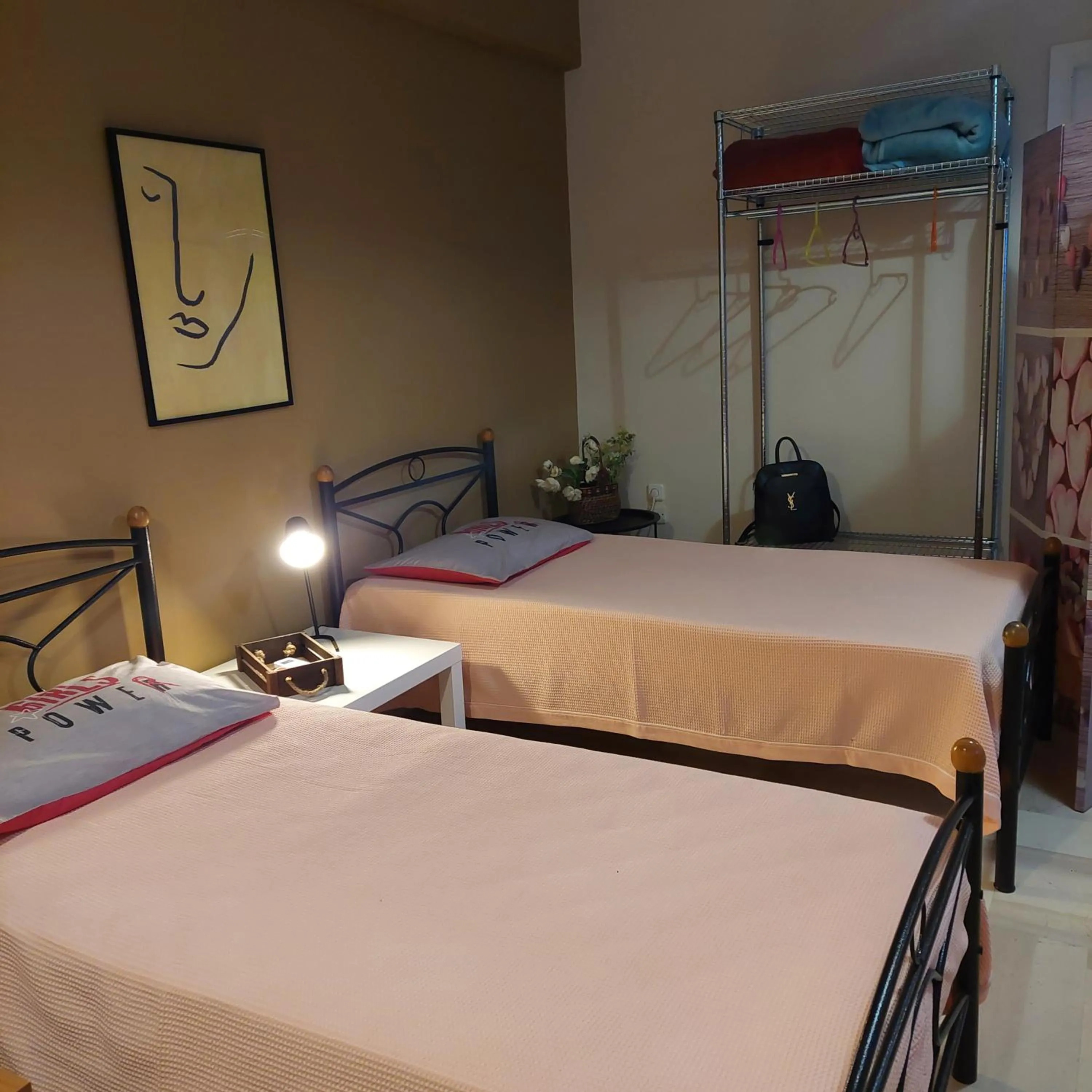 Bed in Family Apartment