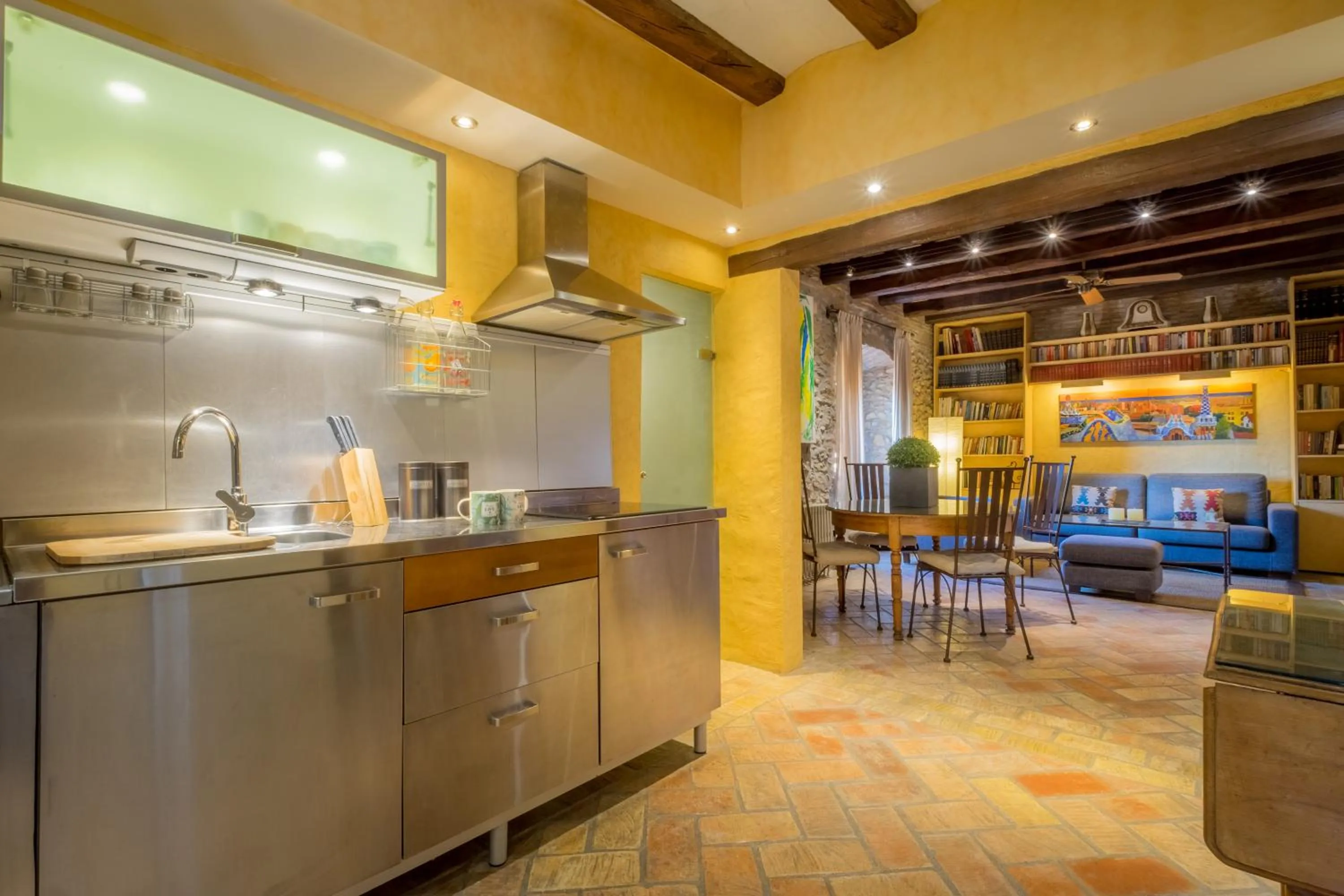 Kitchen or kitchenette in Can Felip Apartments