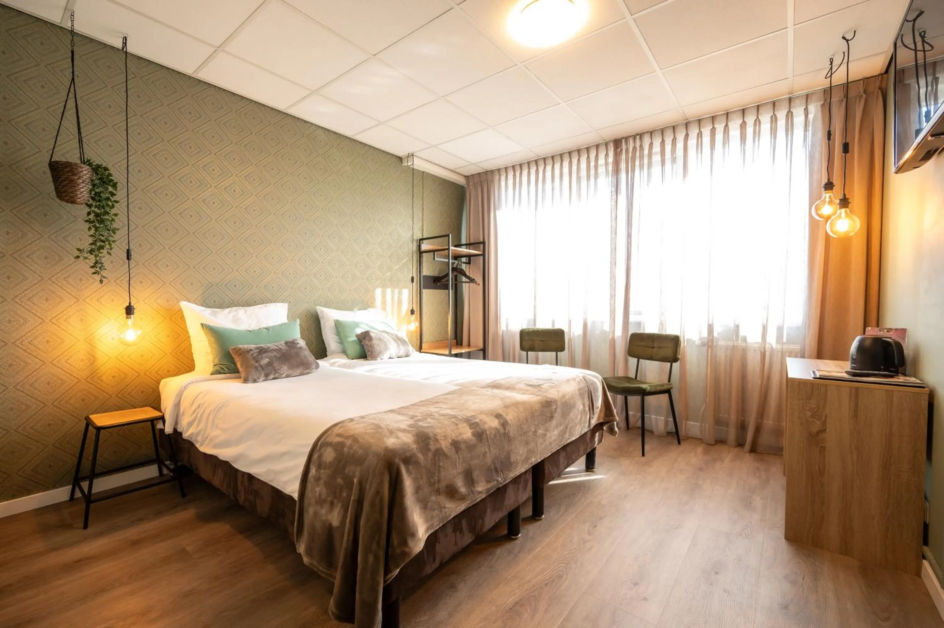 Bed in Hotel Villa Flora