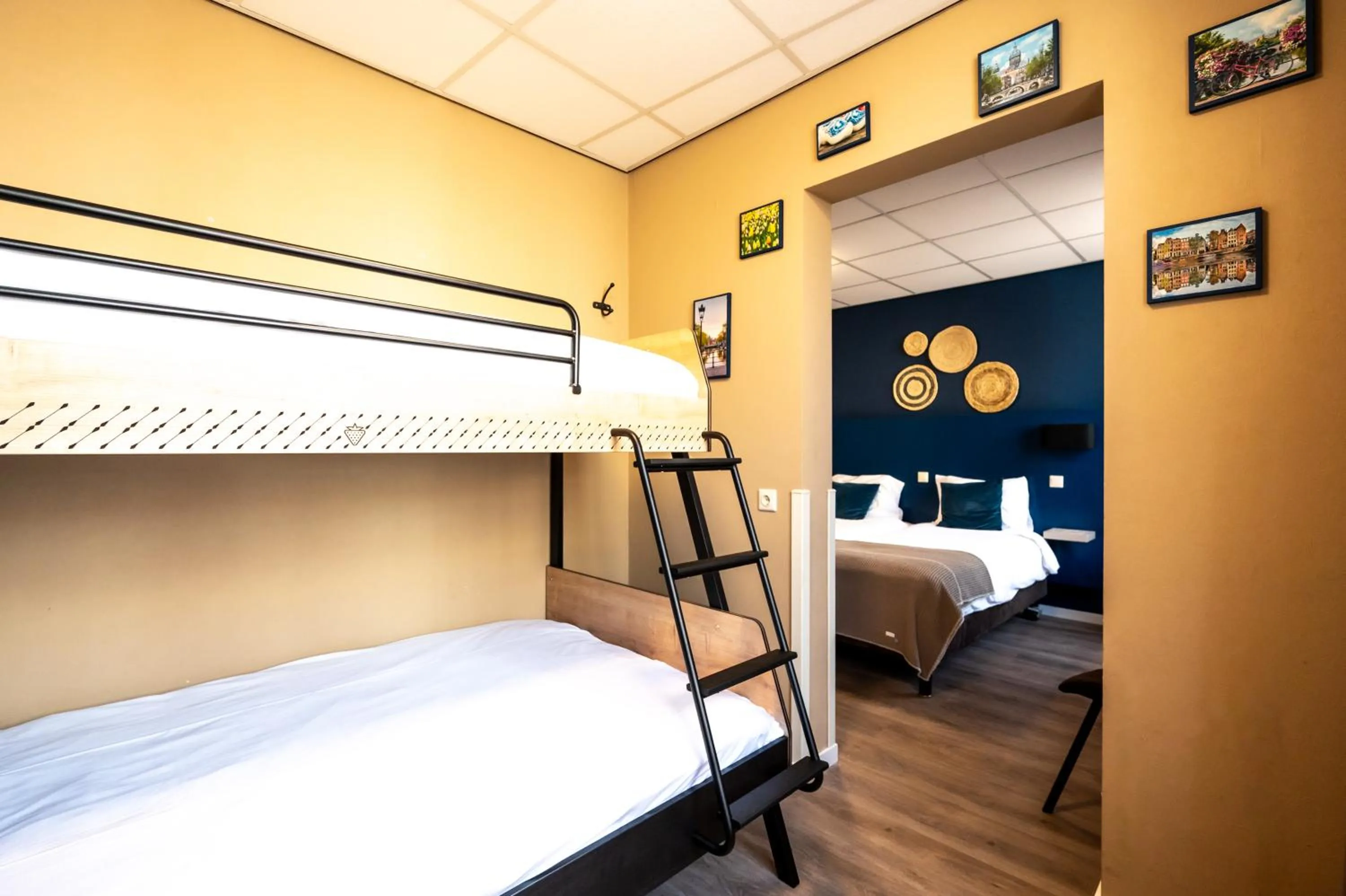 Bed in Hotel Villa Flora