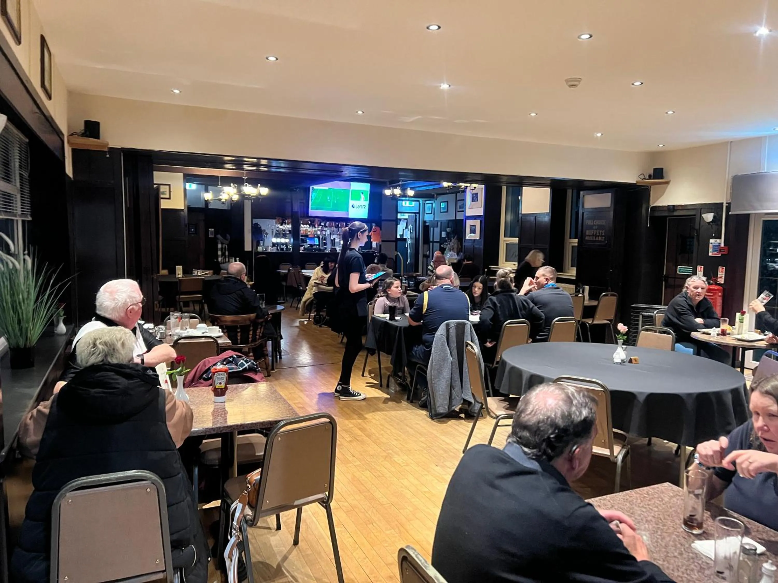 Restaurant/places to eat in The Elbow Room