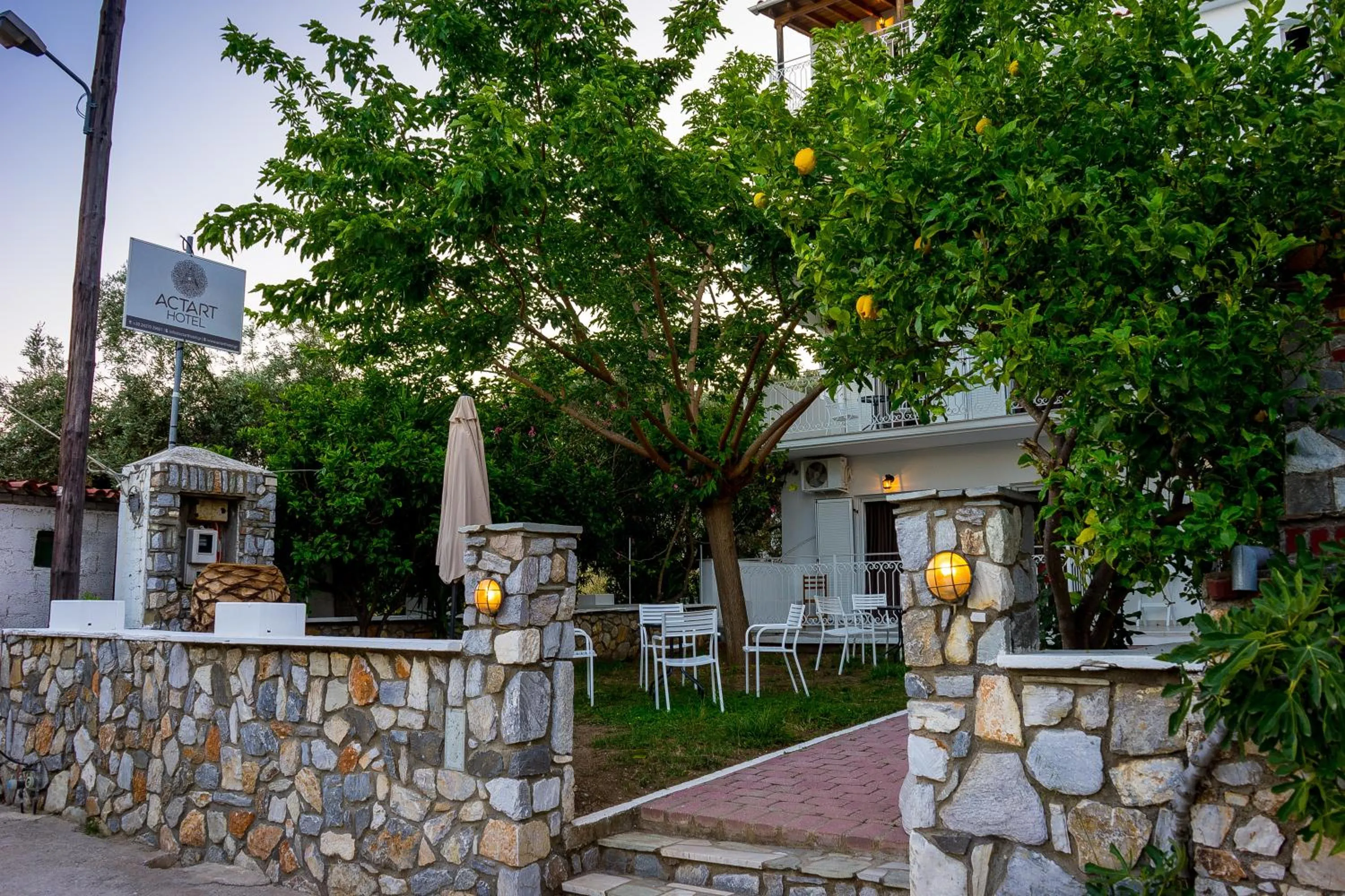 Garden in Act Art Skiathos