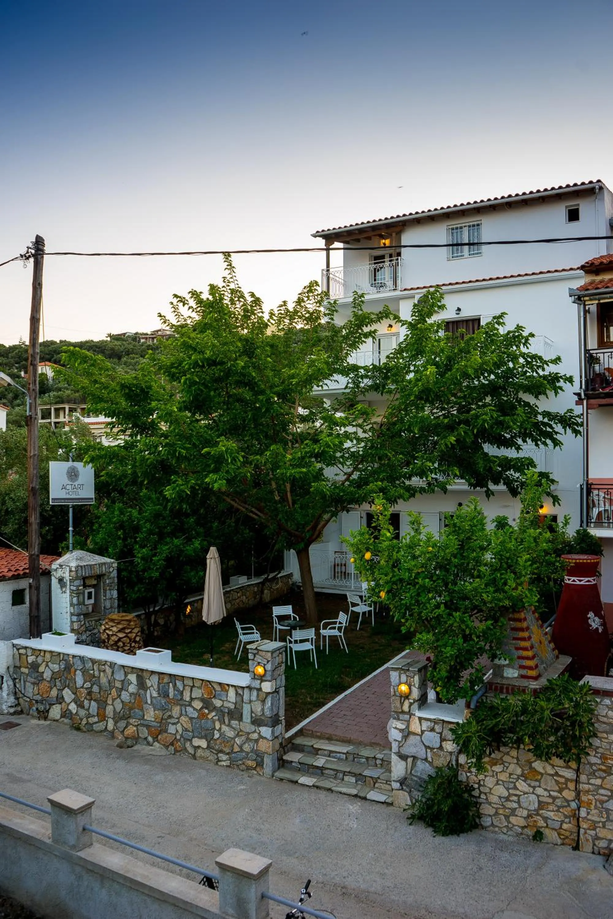 Garden in Act Art Skiathos