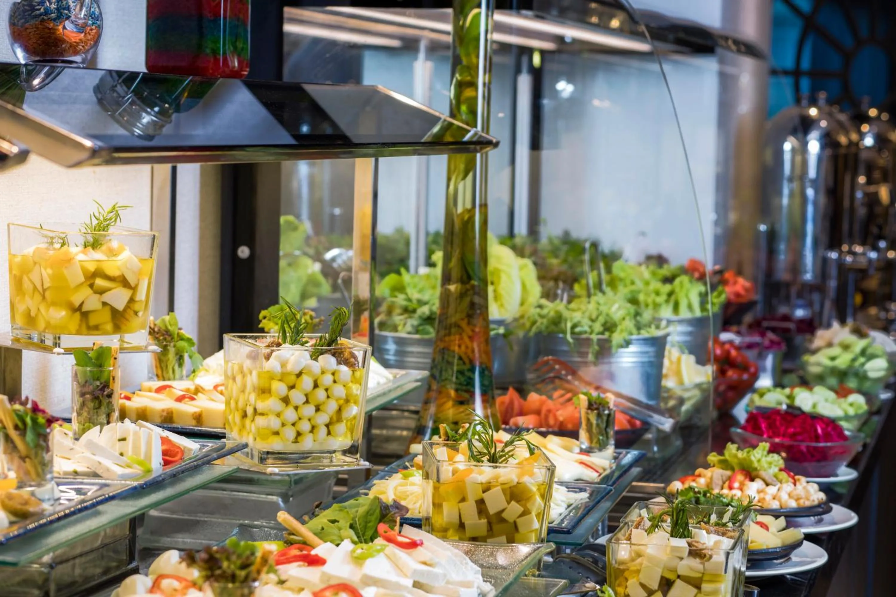 Buffet breakfast in Wish More Hotel Istanbul