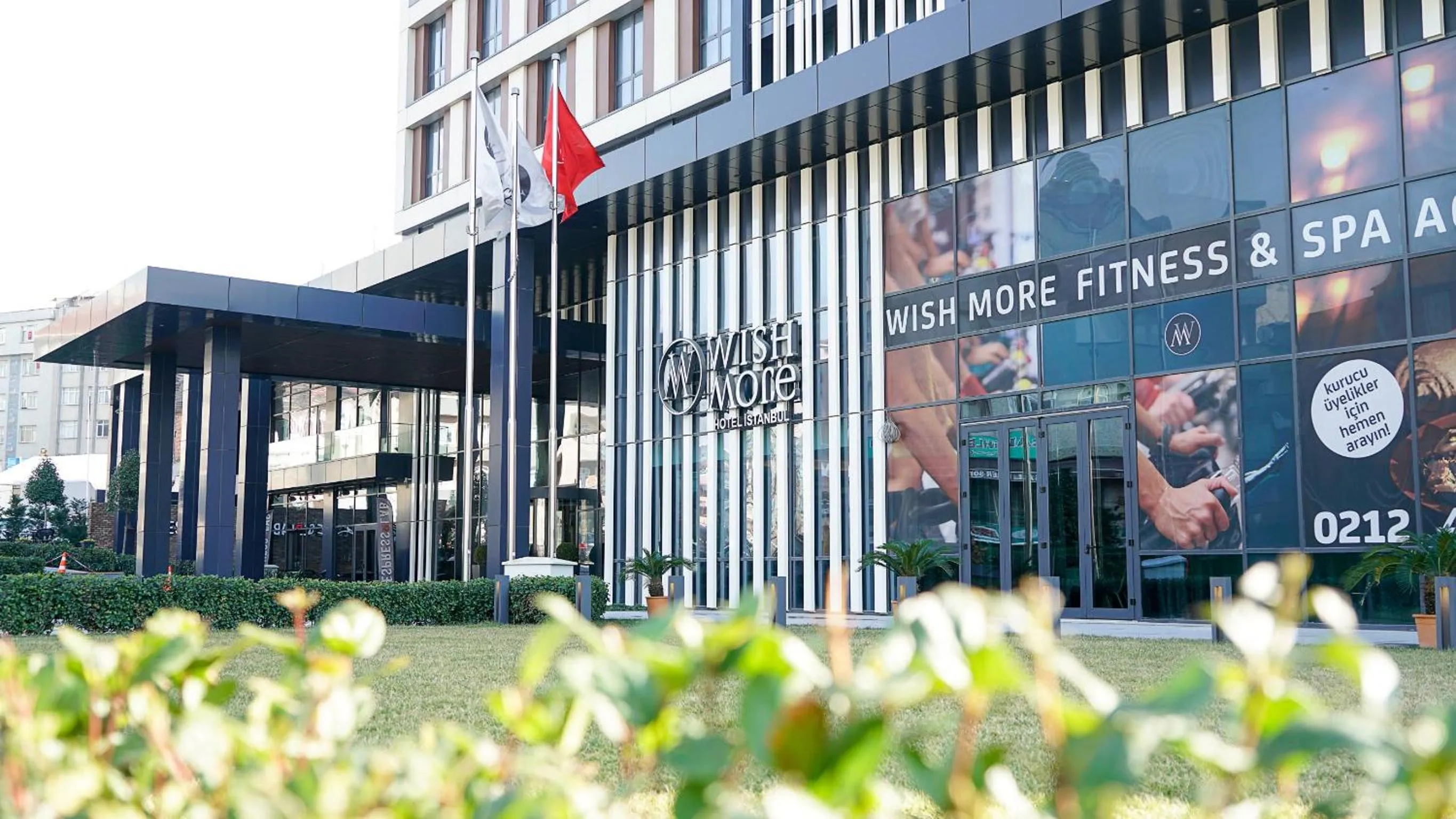 Facade/entrance in Wish More Hotel Istanbul