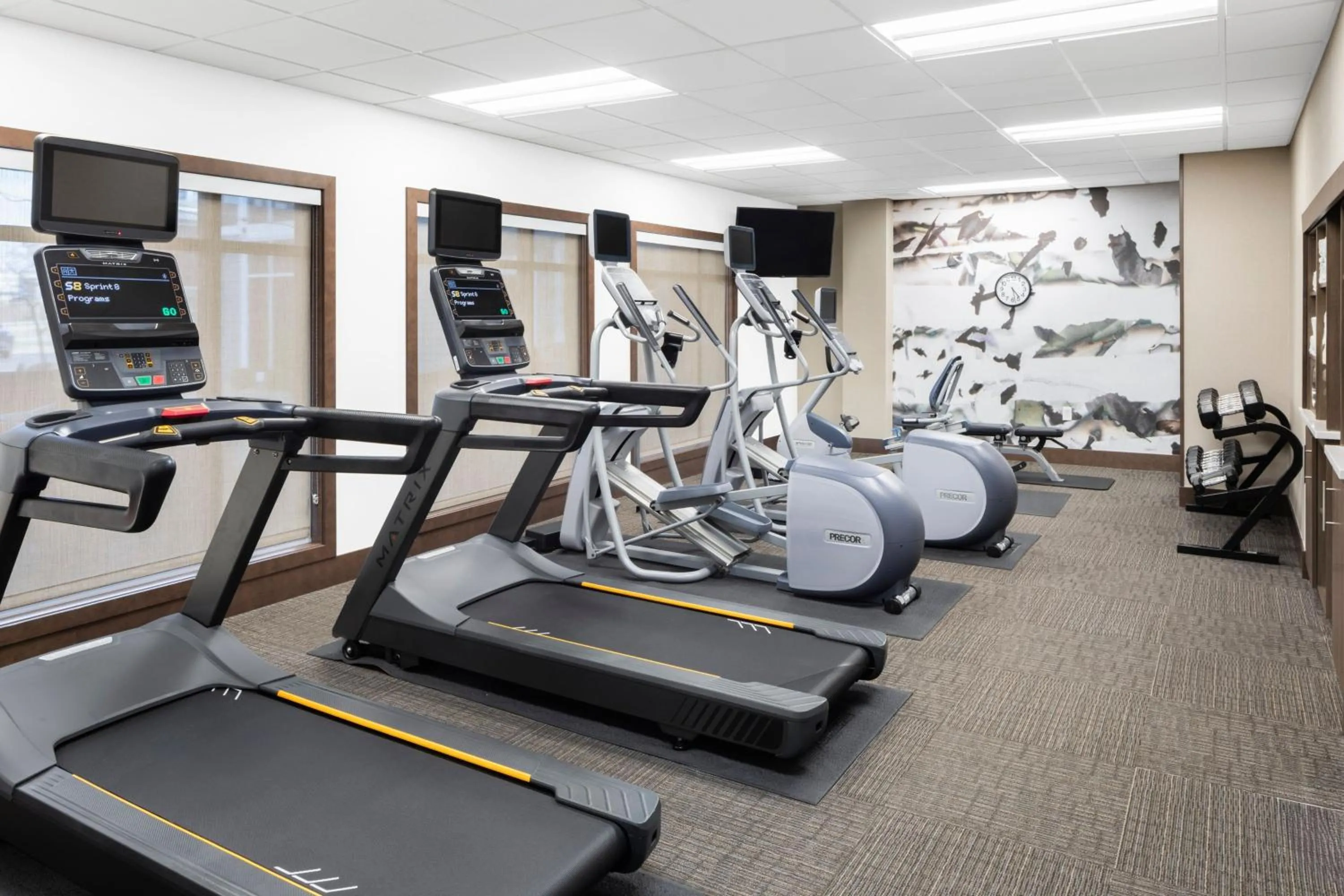 Fitness centre/facilities in Residence Inn by Marriott Wheeling/St. Clairsville