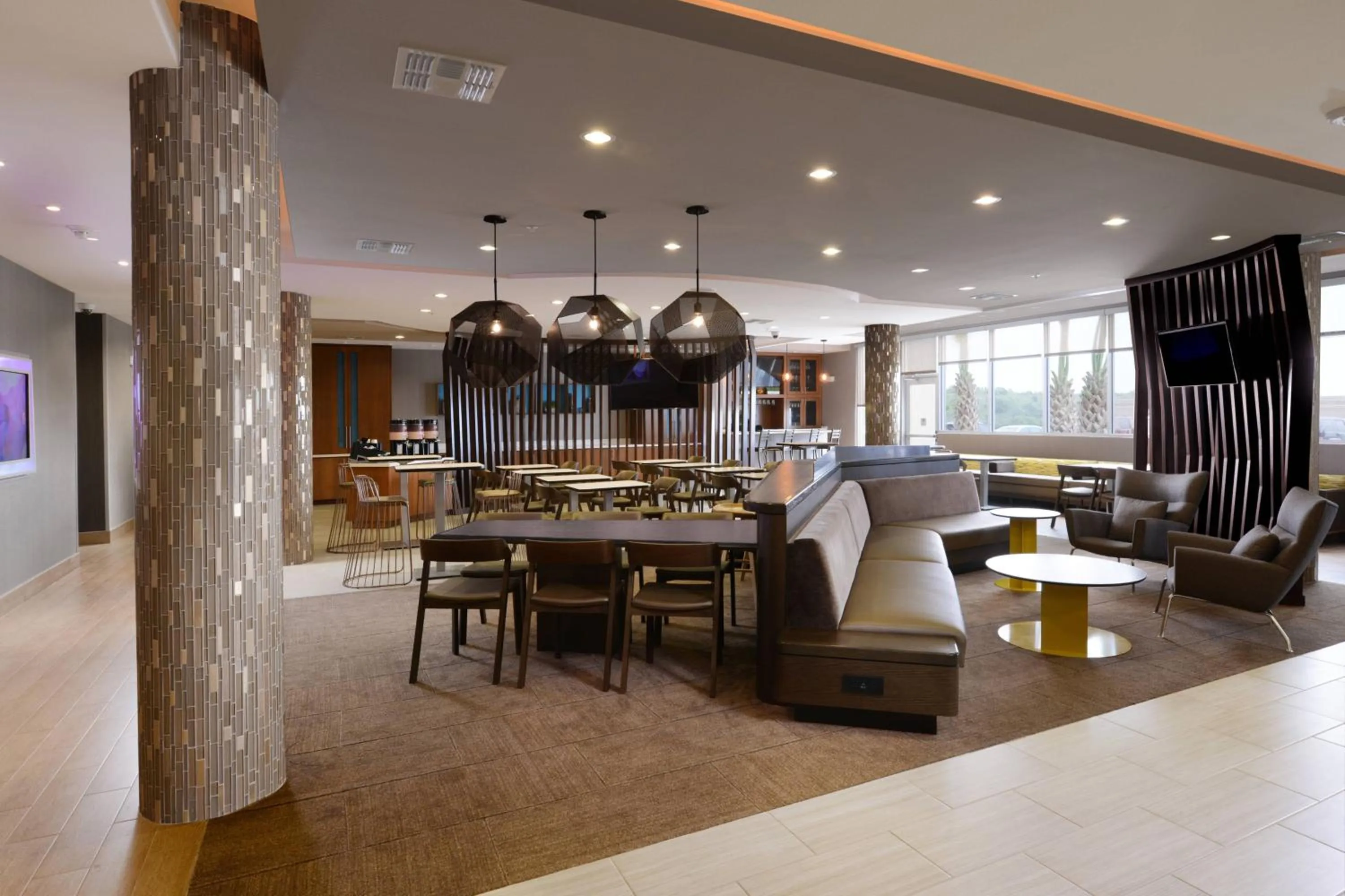 Lobby or reception in SpringHill Suites by Marriott San Antonio Northwest at The RIM