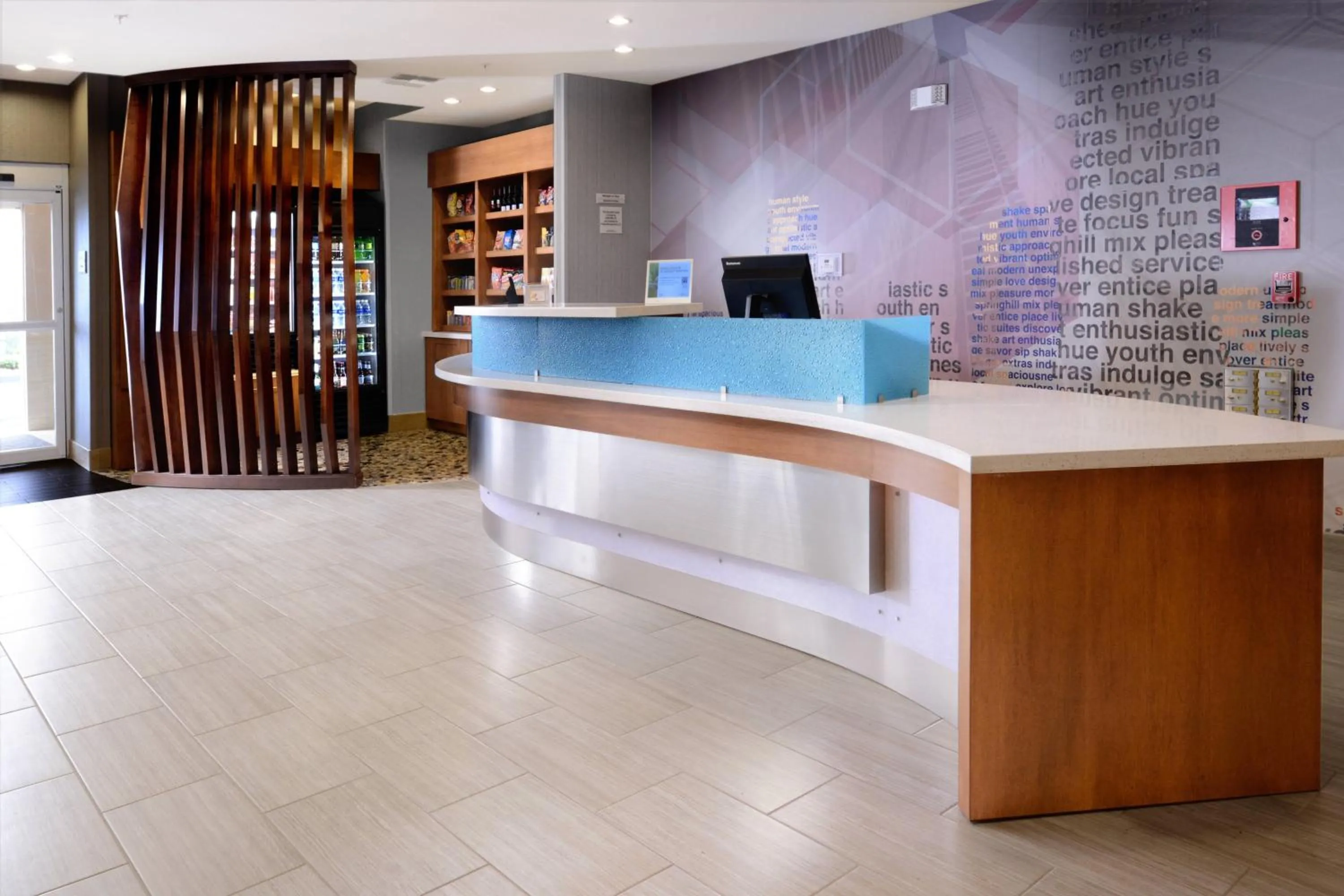 Lobby or reception in SpringHill Suites by Marriott San Antonio Northwest at The RIM