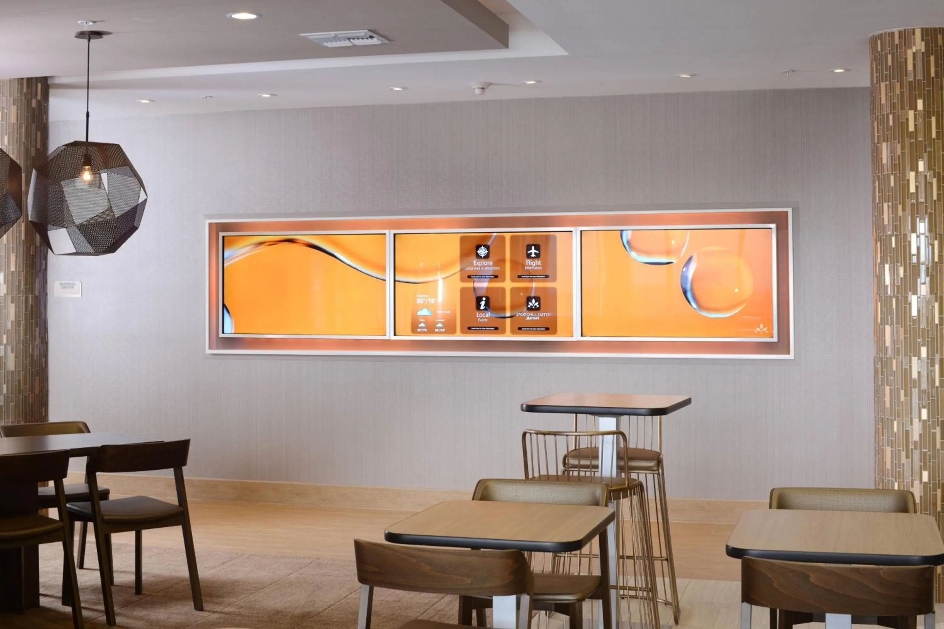 Lobby or reception in SpringHill Suites by Marriott San Antonio Northwest at The RIM