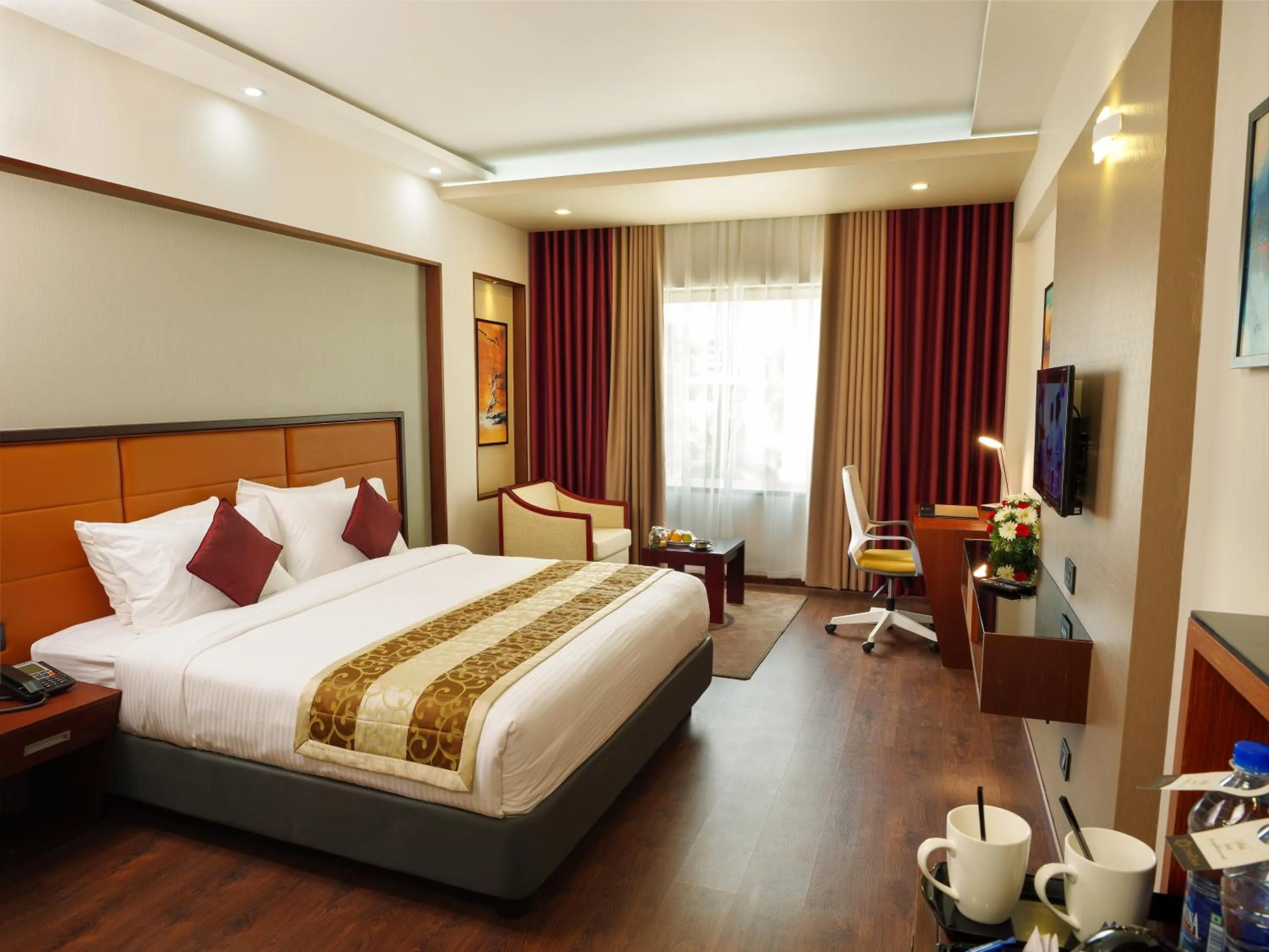 Photo of the whole room, Bed in Dimora Hotel Thiruvananthapuram