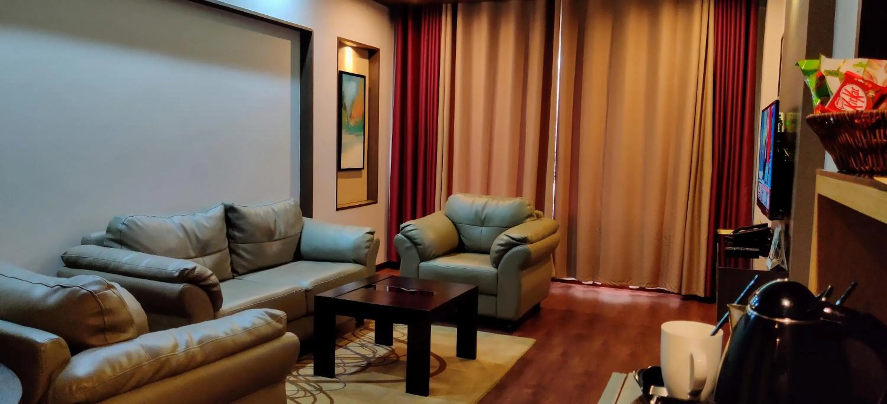 Living room in Dimora Hotel Thiruvananthapuram