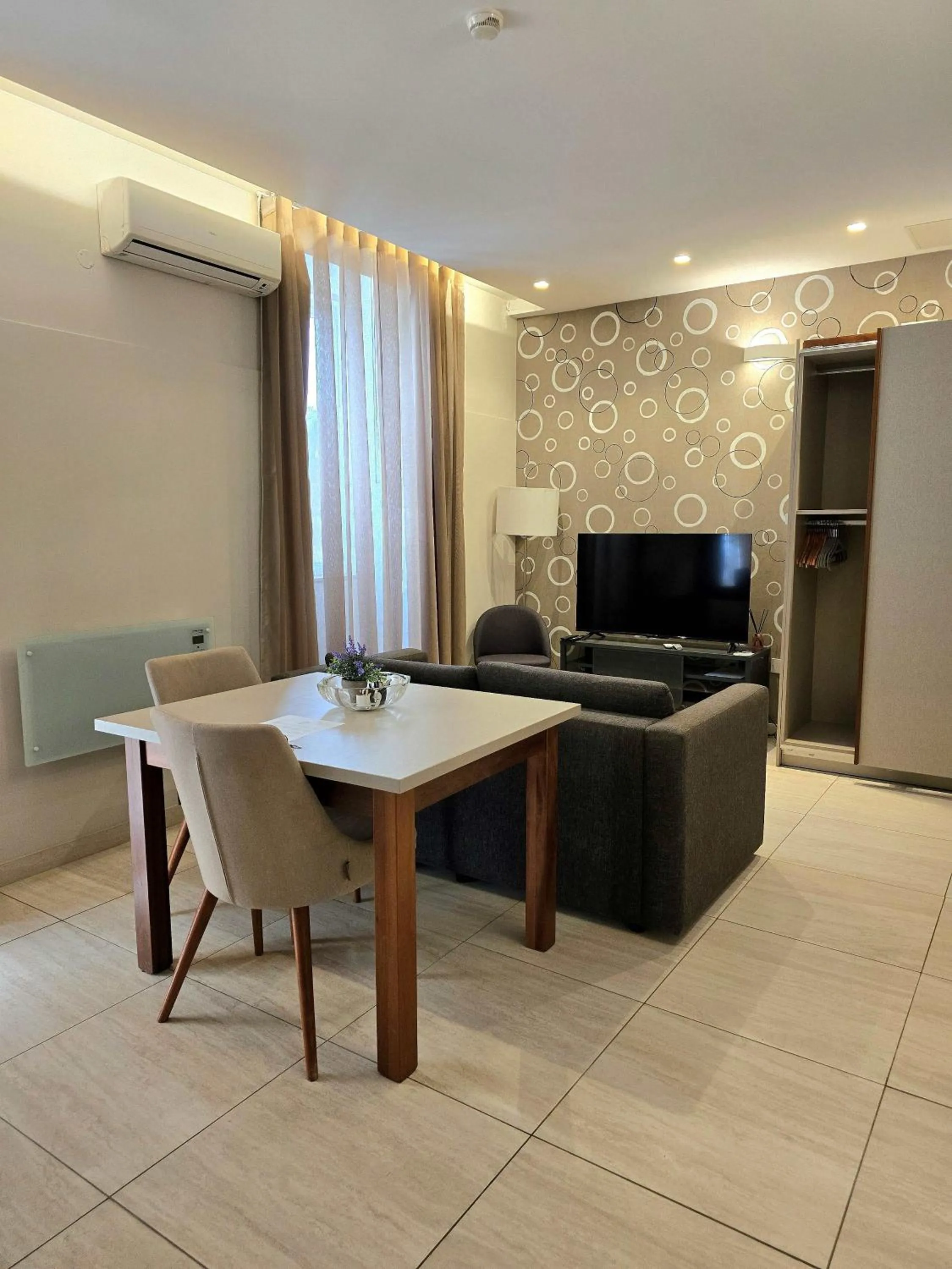 Living room in D Townhouse Boutique Suites