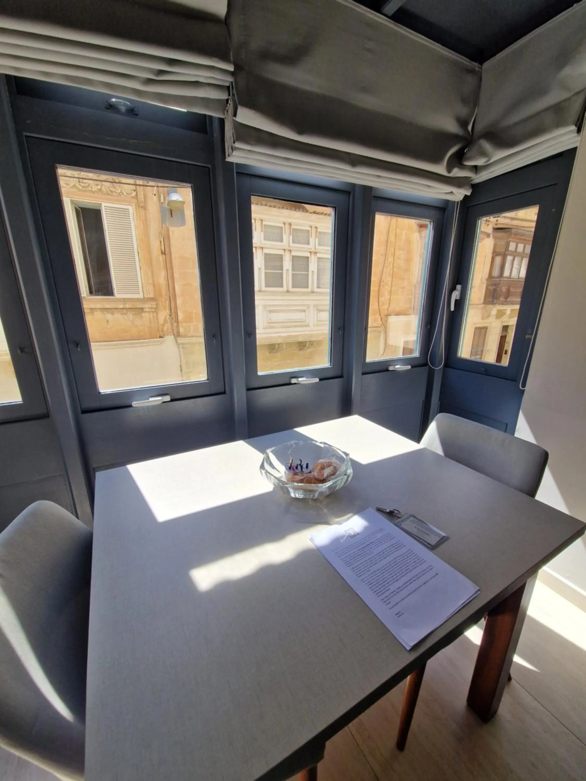 Dining area in D Townhouse Boutique Suites