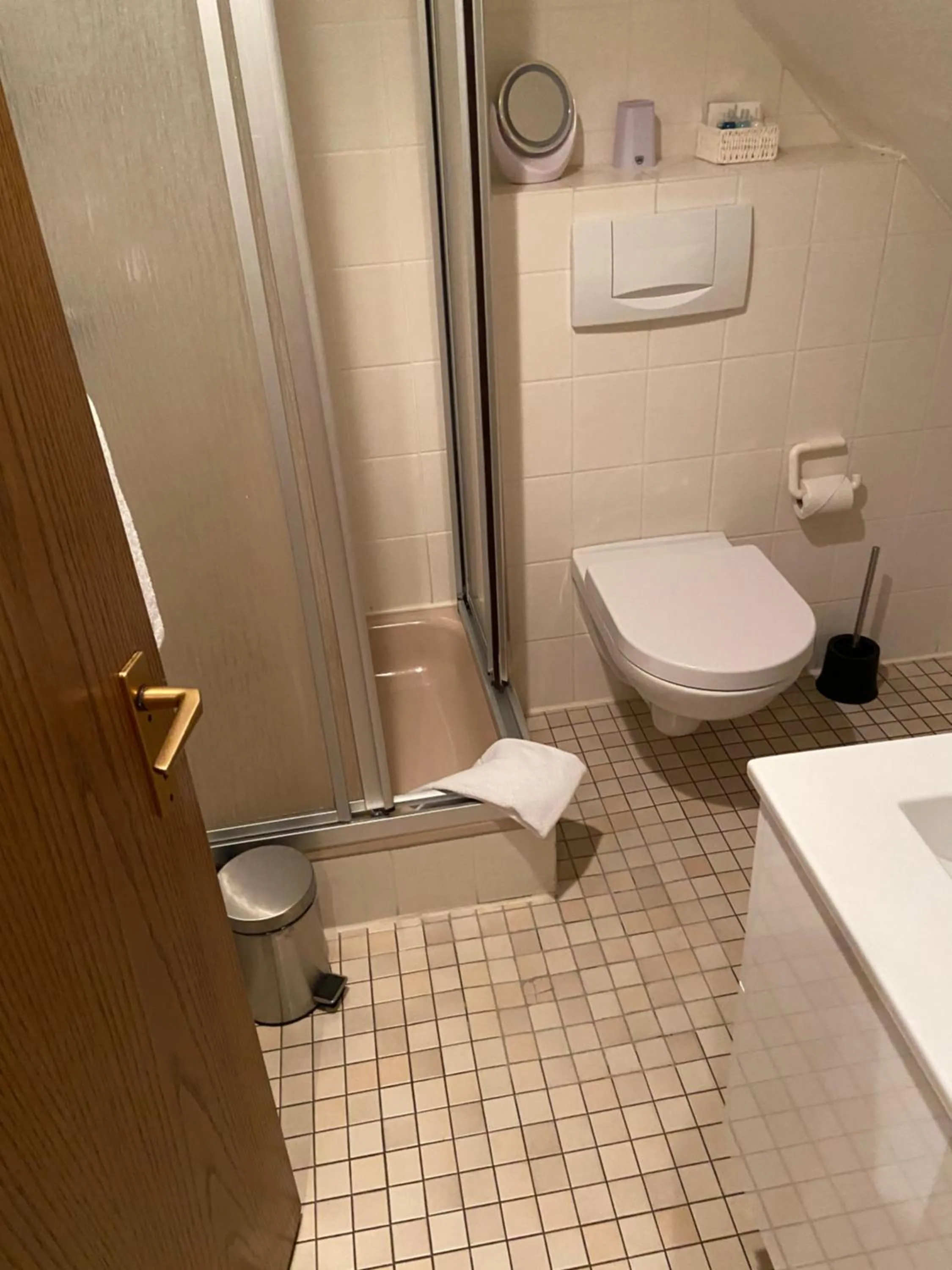 Bathroom in Klosterschänke Hude Hotel Ferienwohnungen Restaurant Café