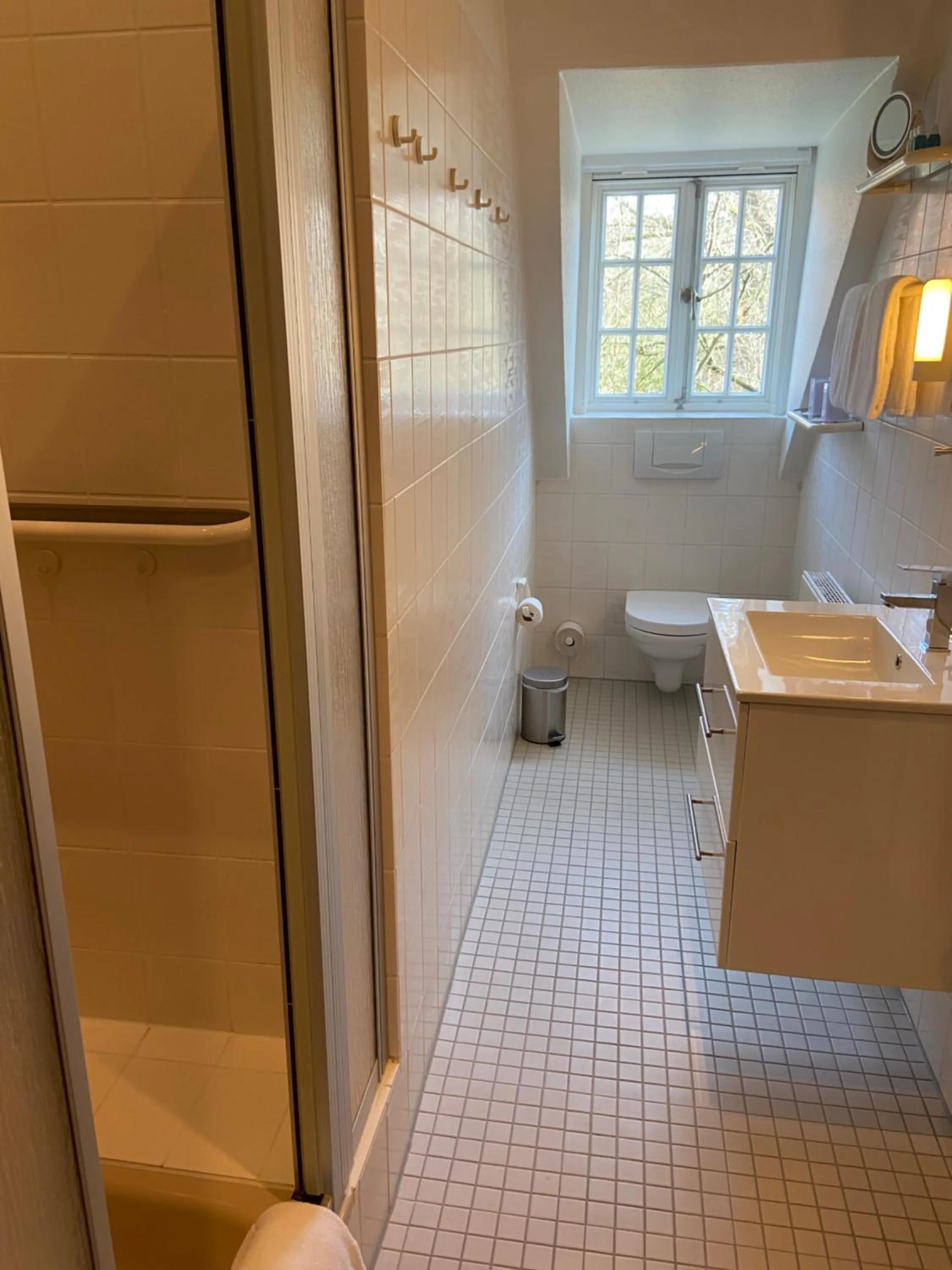 Bathroom in Klosterschänke Hude Hotel Ferienwohnungen Restaurant Café