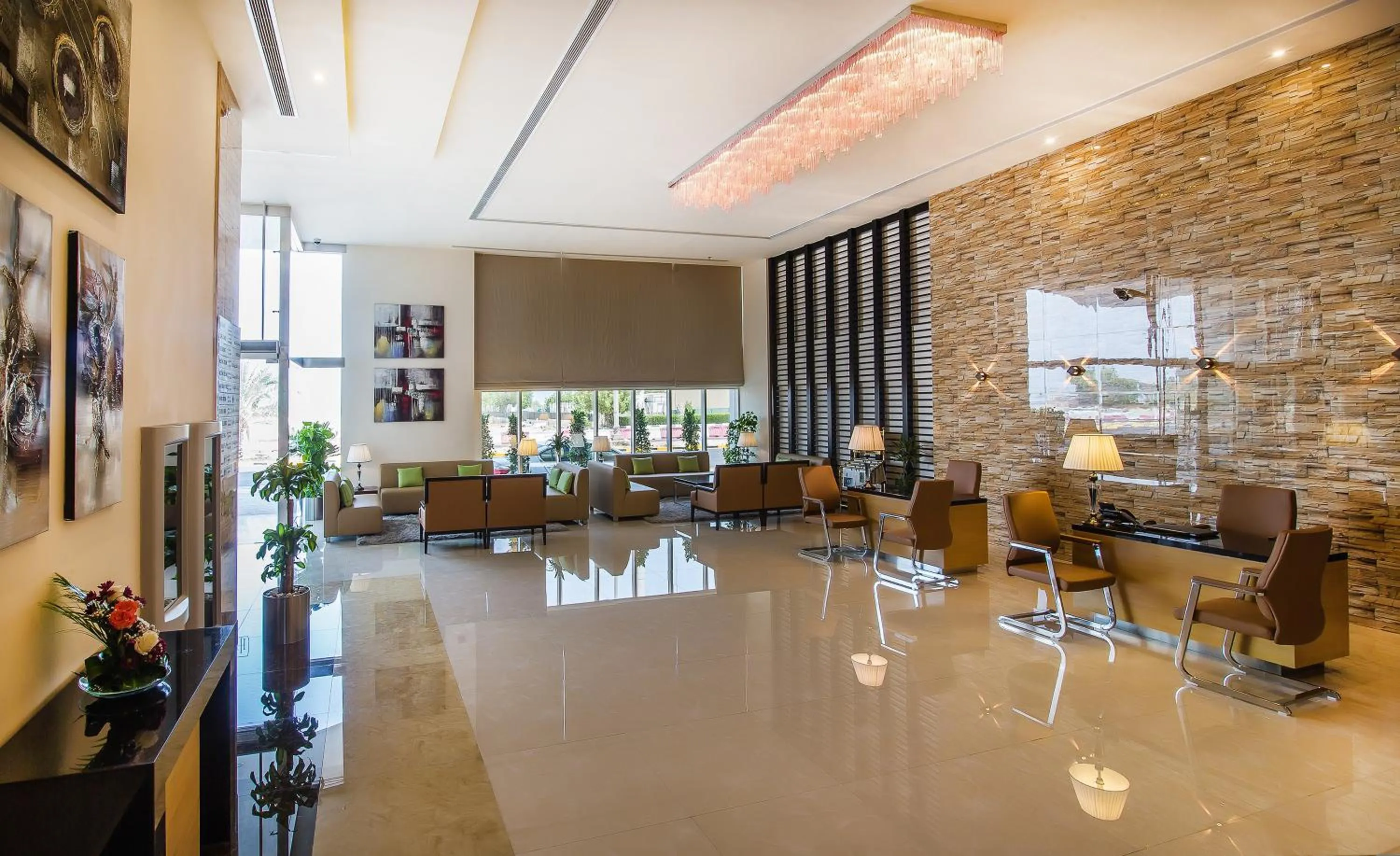 Lobby or reception in V Hotel Fujairah