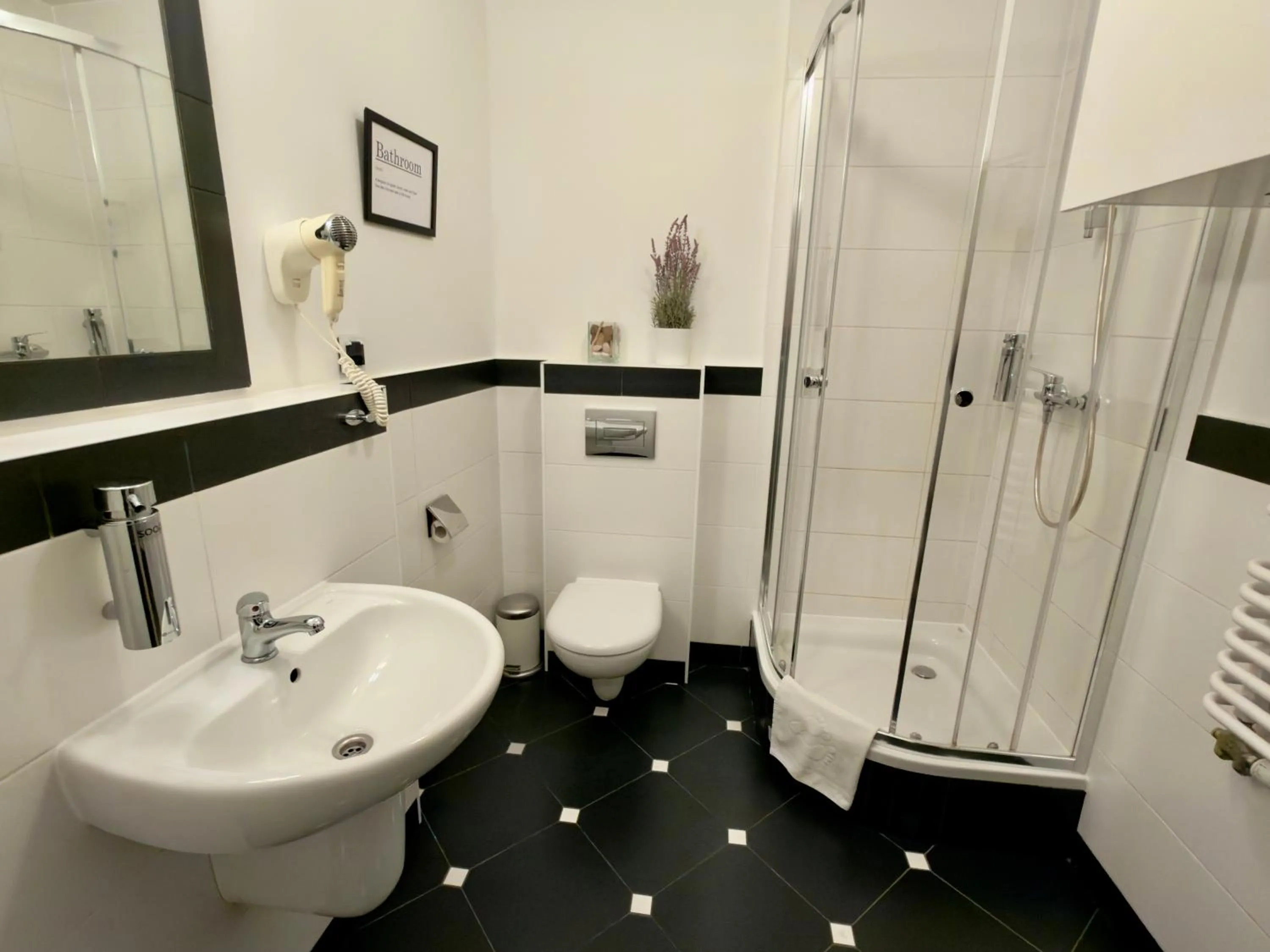 Shower in Scharffenberg Apartments Main Square