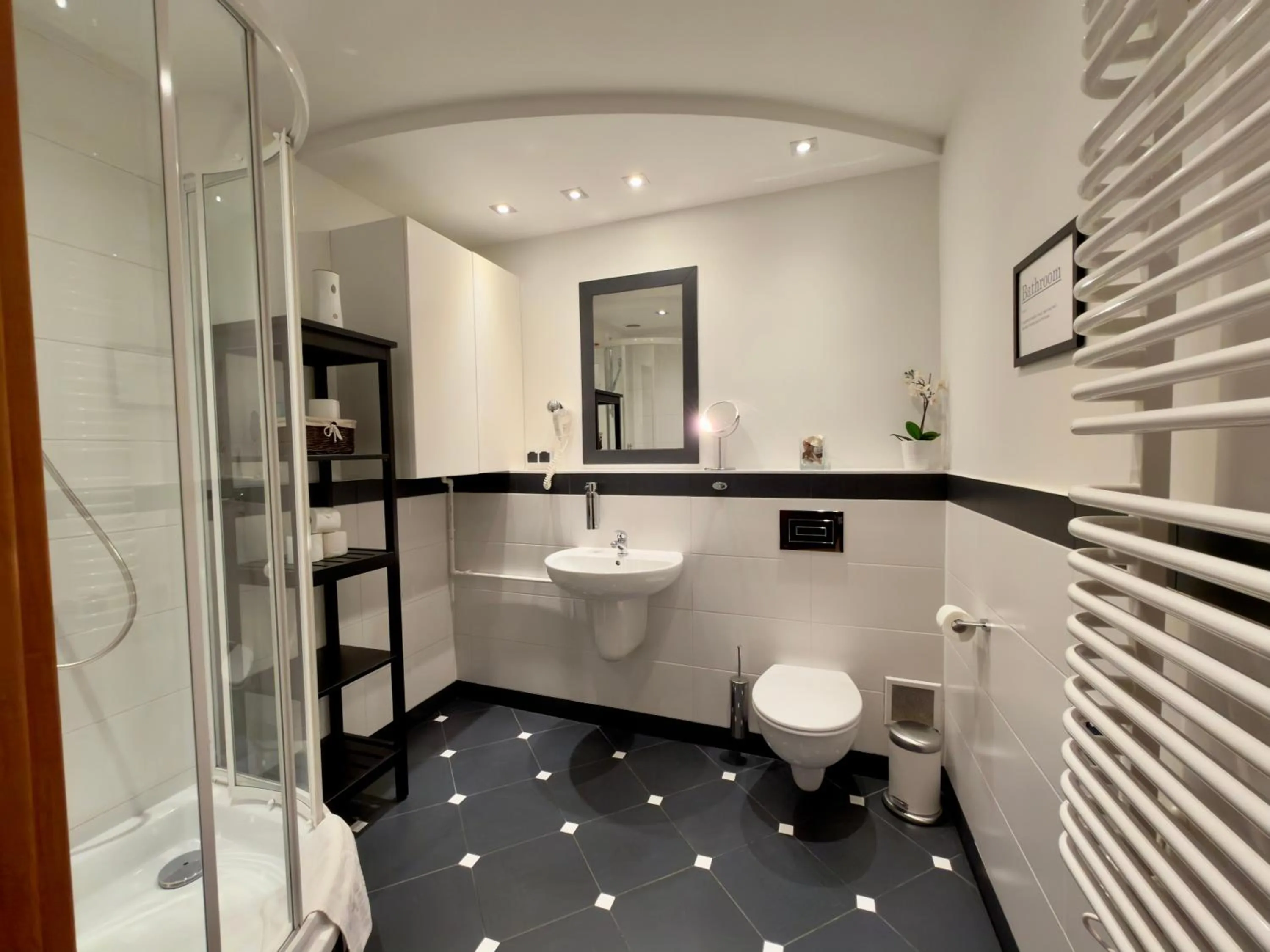 Shower in Scharffenberg Apartments Main Square
