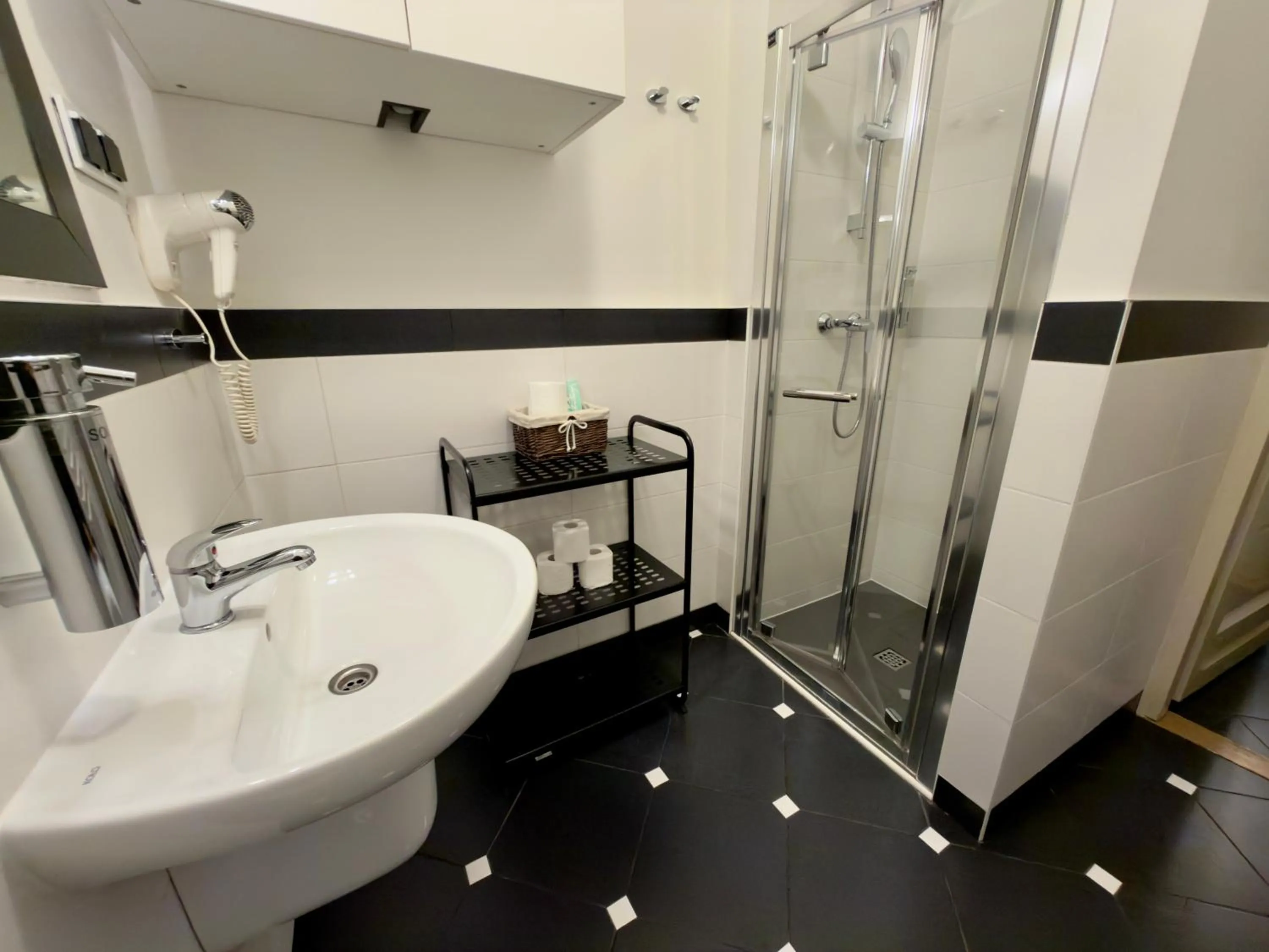 Shower in Scharffenberg Apartments Main Square