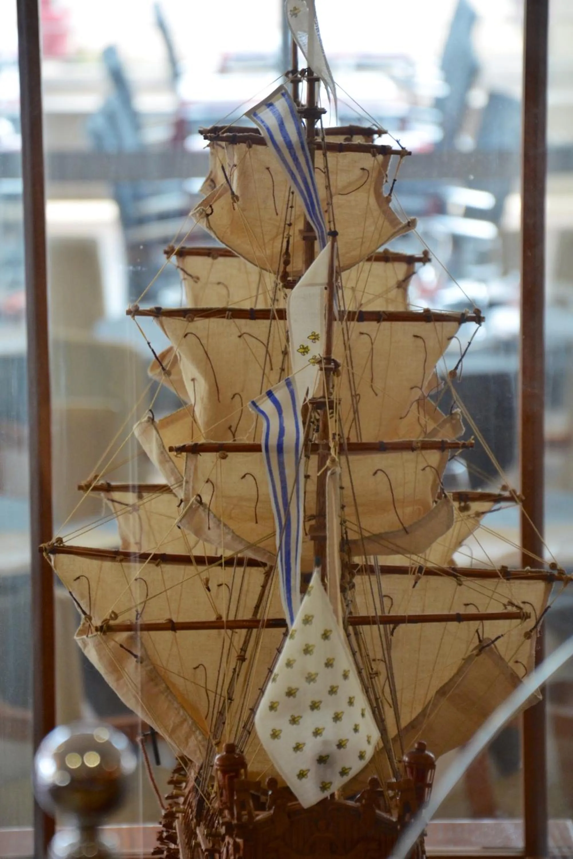 Decorative detail in Hotel Mira-Mar