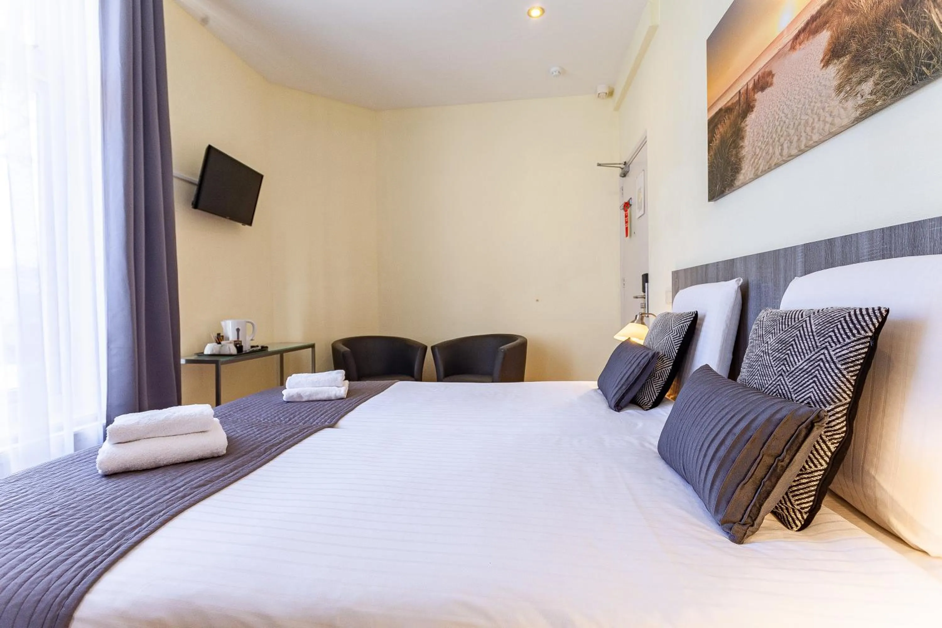 Bed in Hotel Mare Liberum