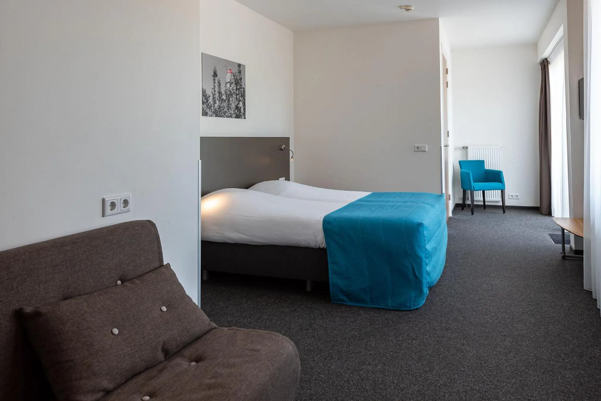 Bed in Hotelletje de Veerman