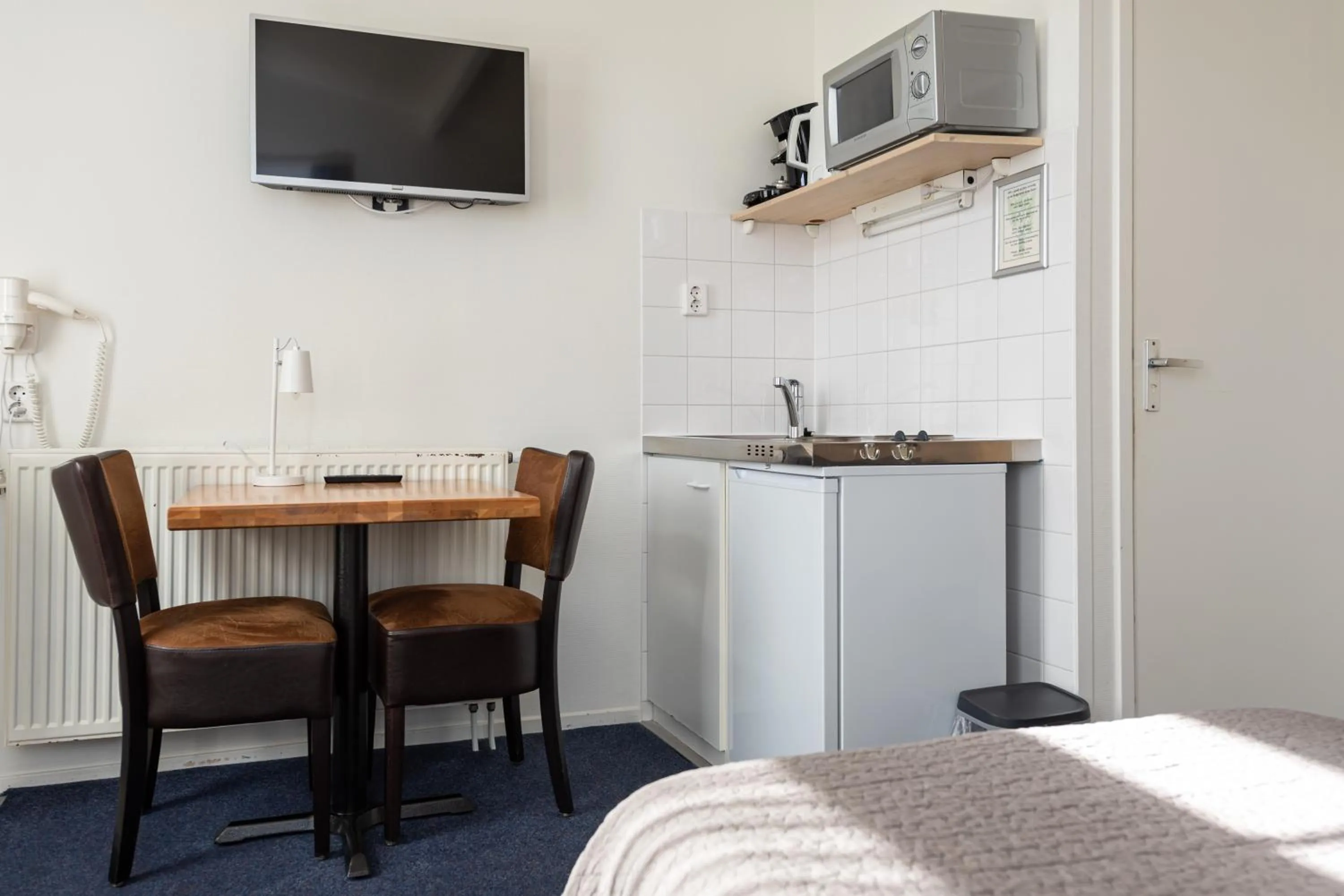 Kitchen or kitchenette in Hotelletje de Veerman