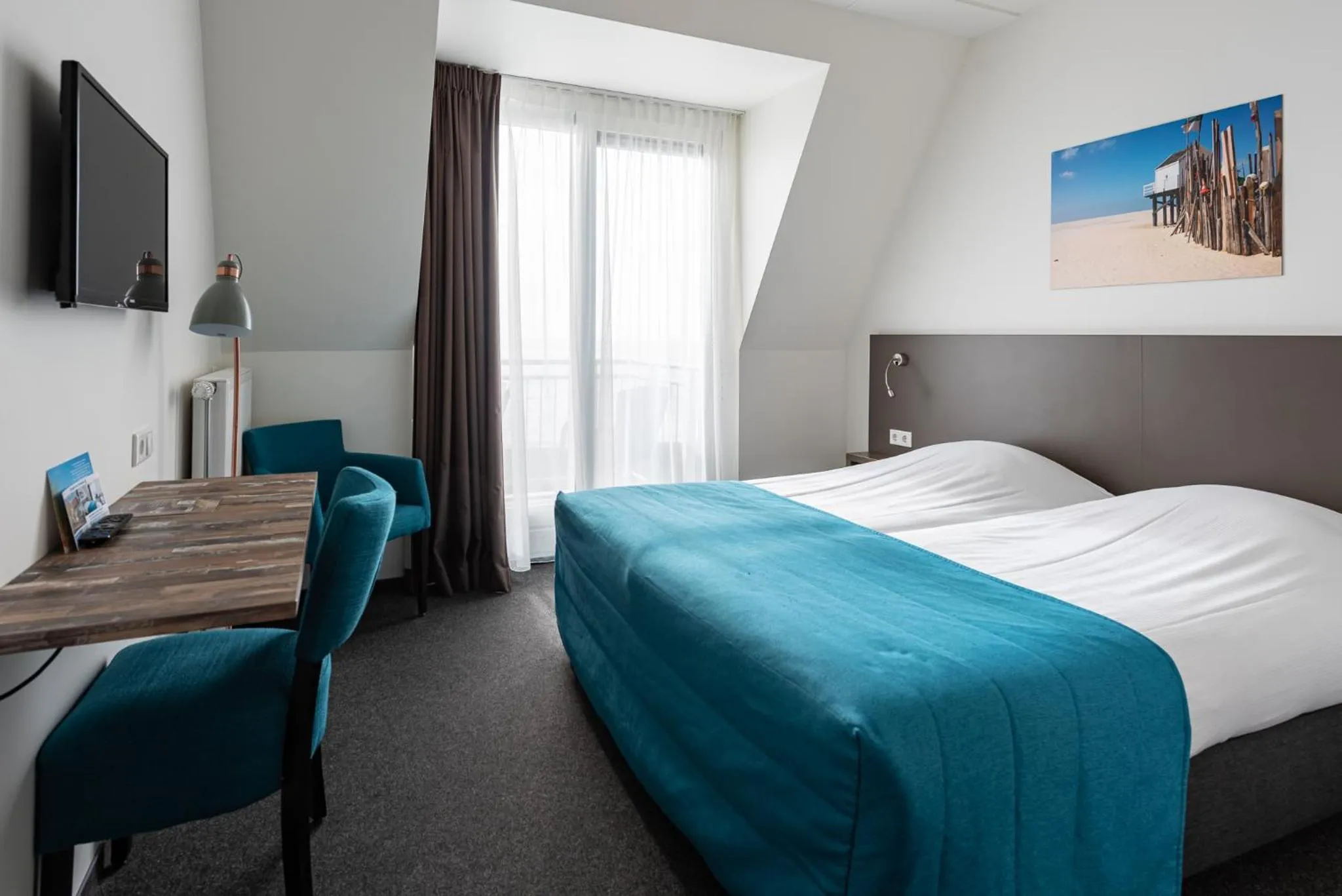 Bed in Hotelletje de Veerman