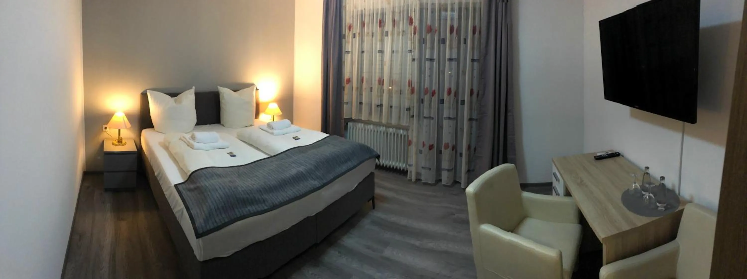 Bed in Hotel Bad Driburg