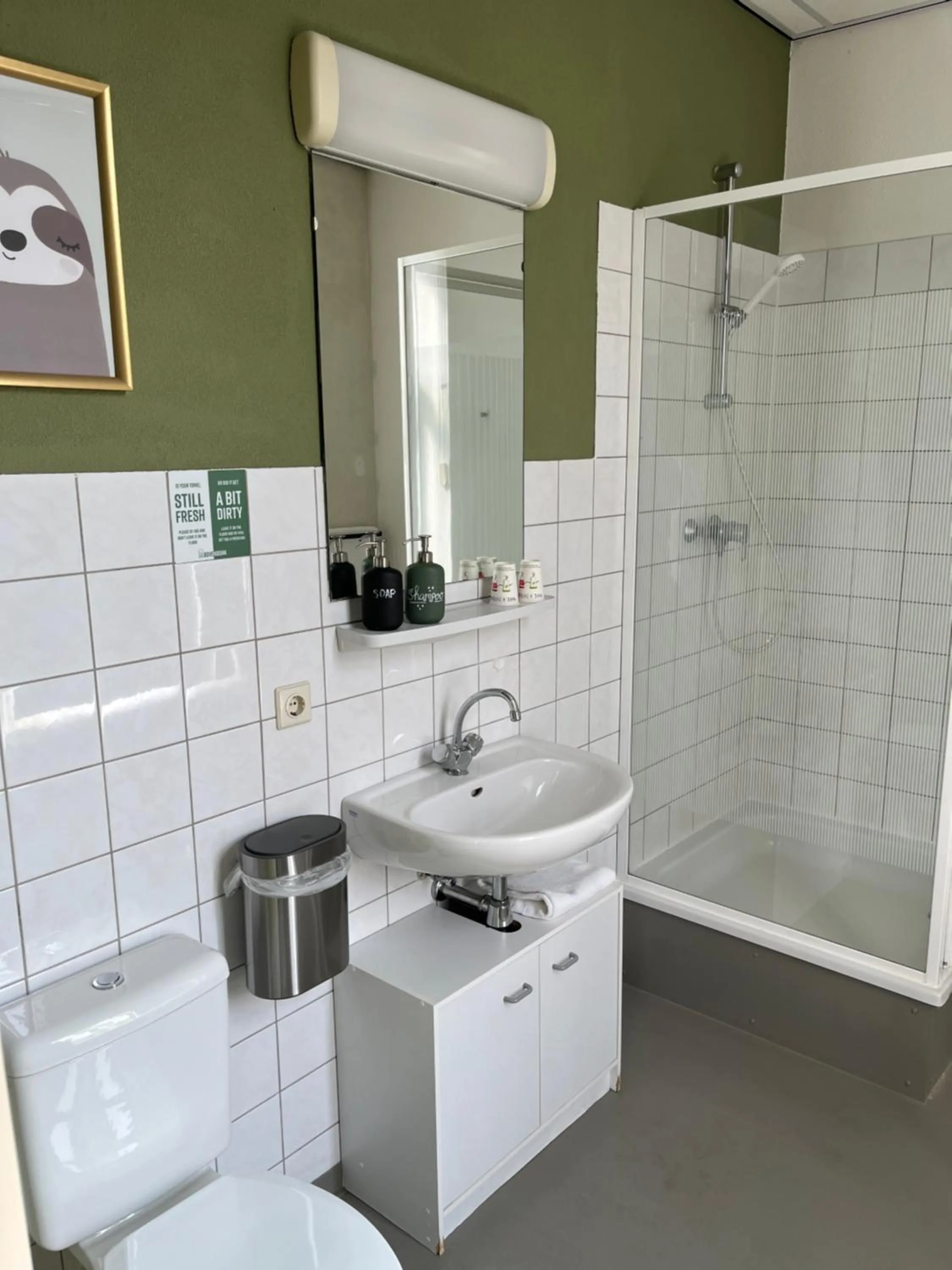 Bathroom in Conferentiecentrum Hotel Bovendonk