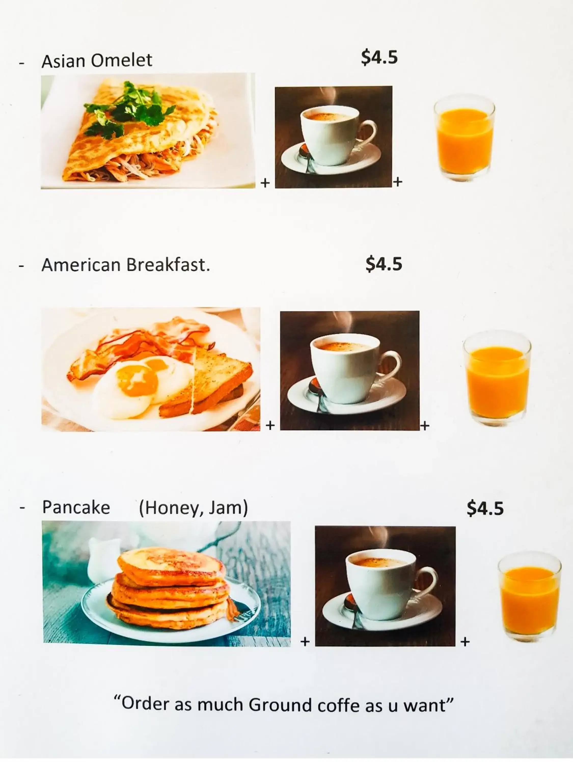 Breakfast in La Belle Residence Breakfast in La Belle Residence