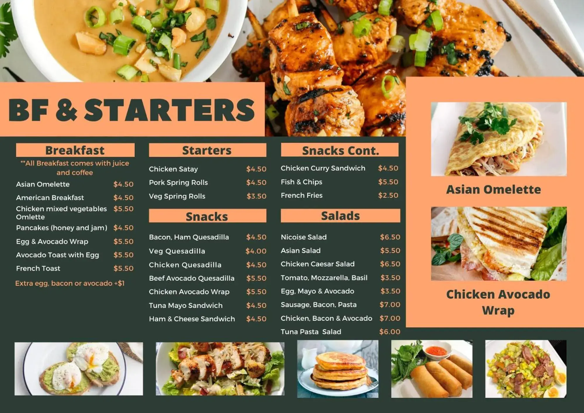 Restaurant/places to eat in La Belle Residence Restaurant/places to eat in La Belle Residence