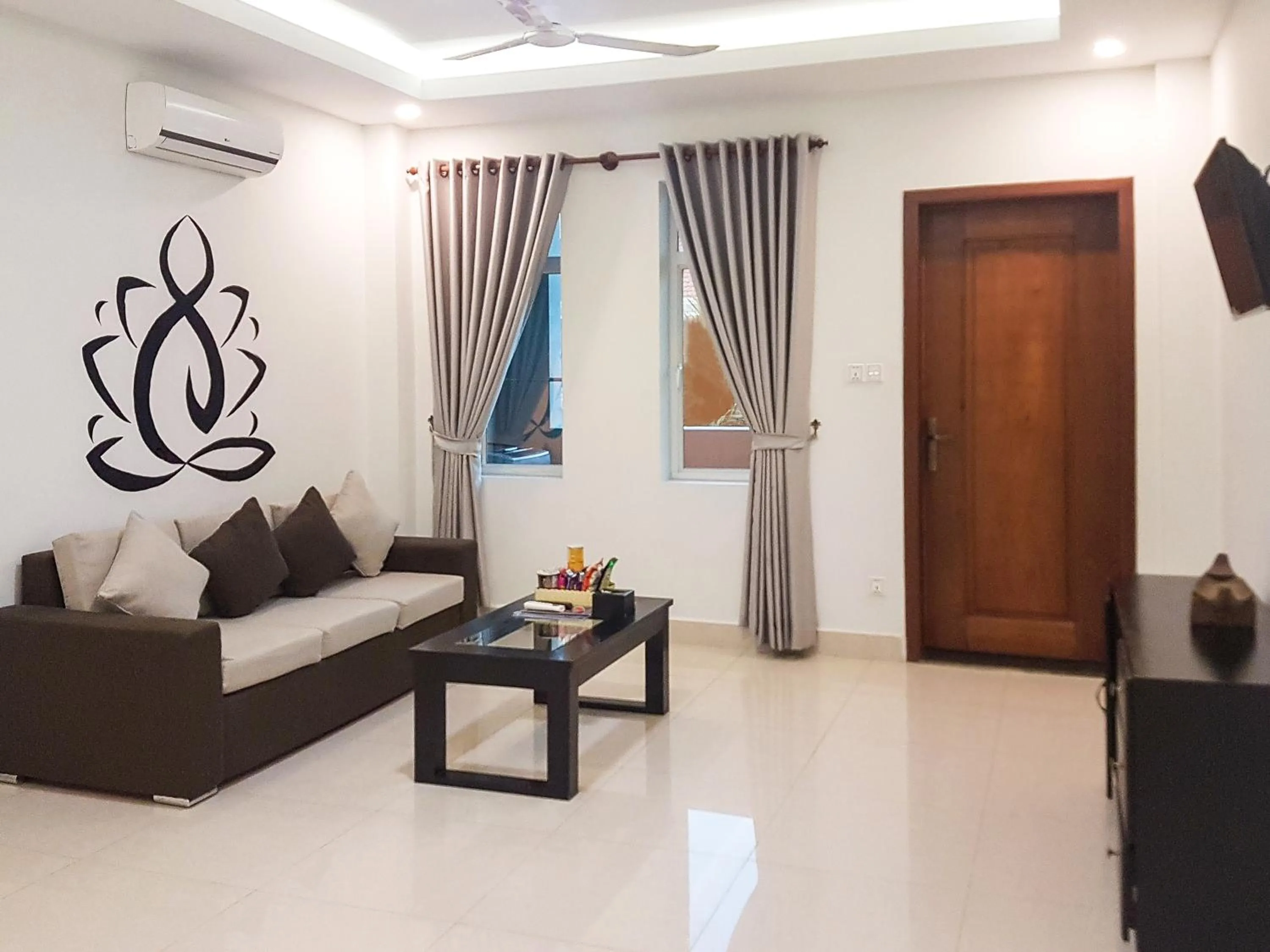 Living room in La Belle Residence