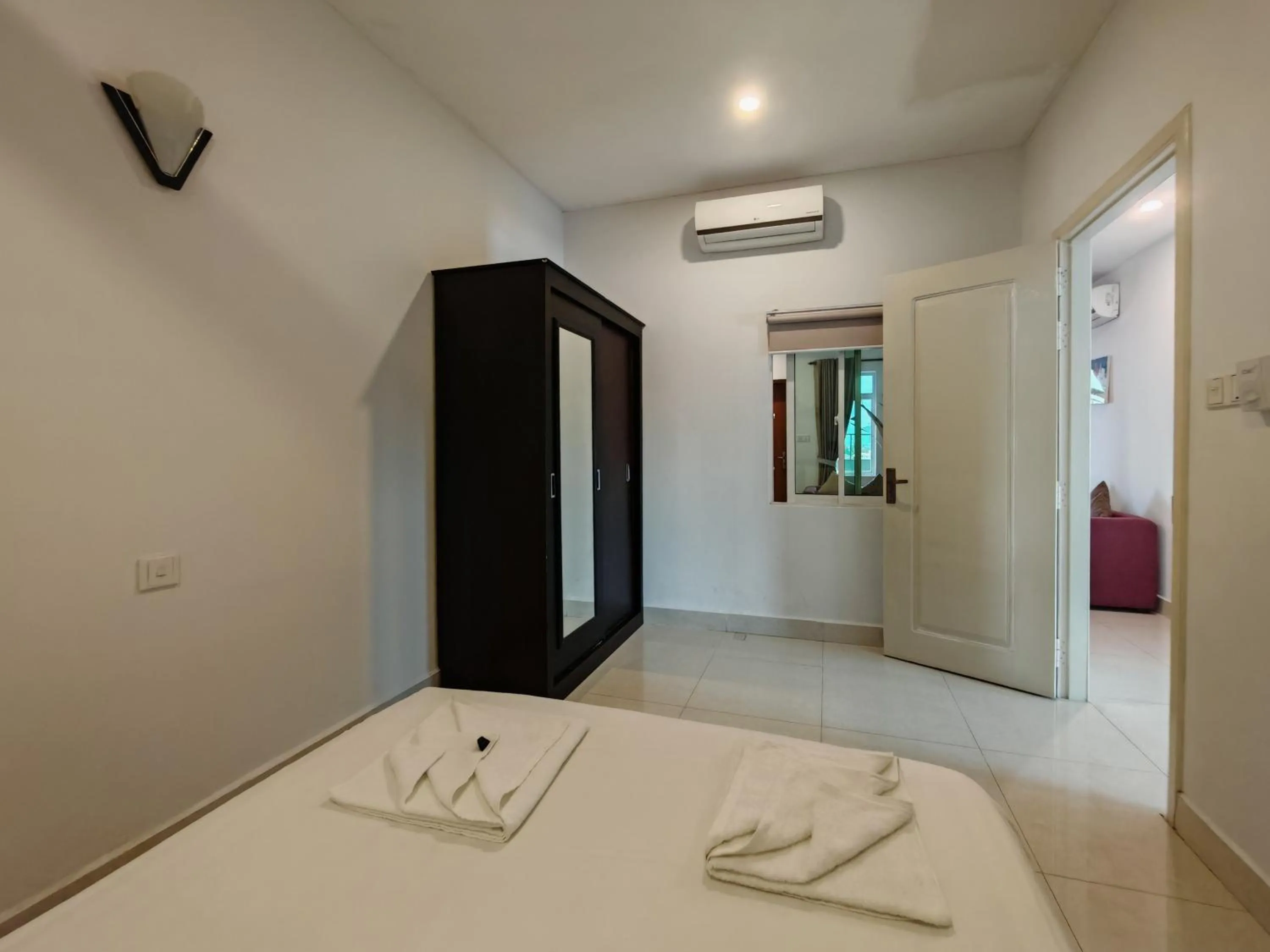 Bedroom, Bed in La Belle Residence