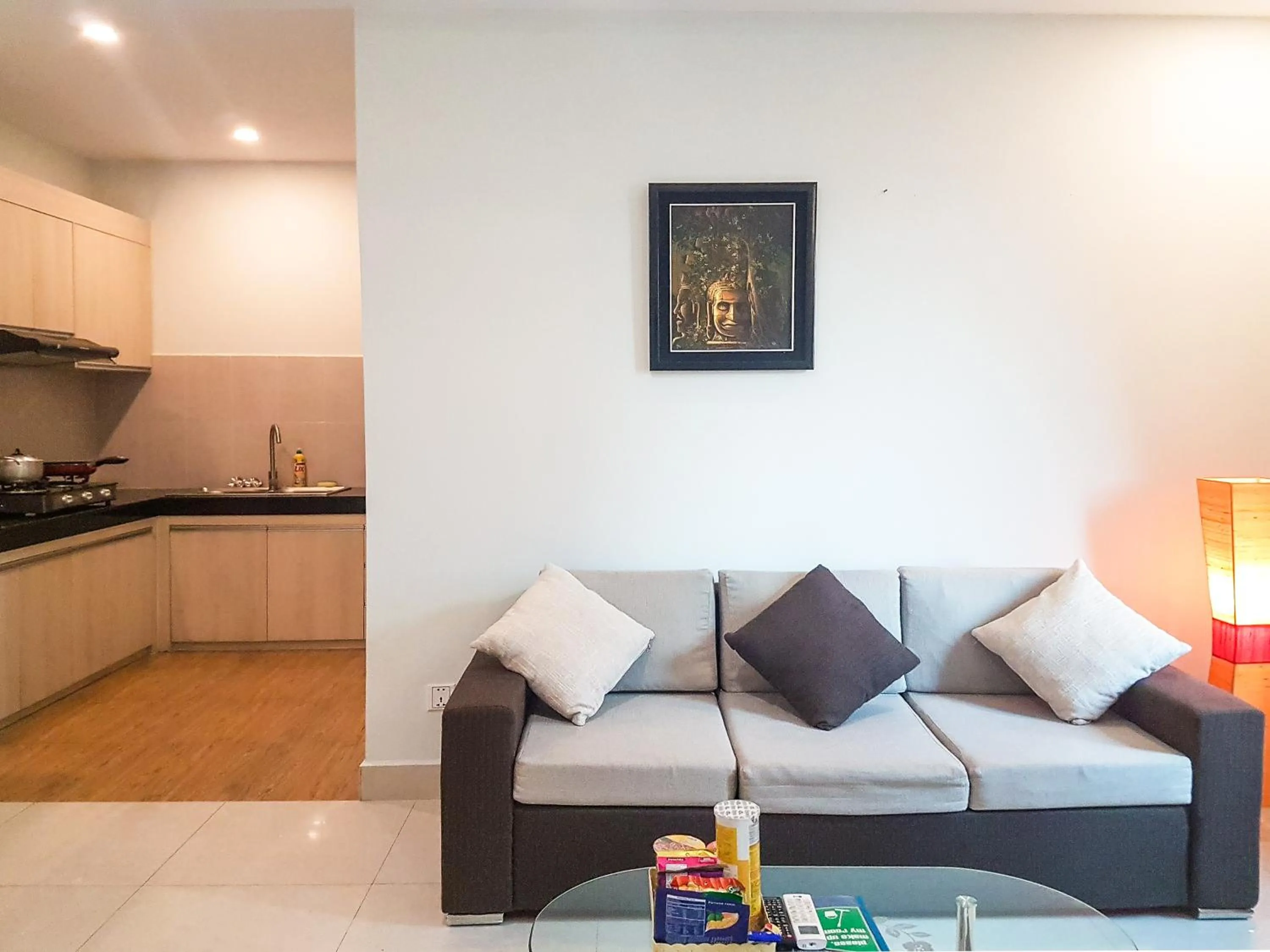 Kitchen or kitchenette in La Belle Residence