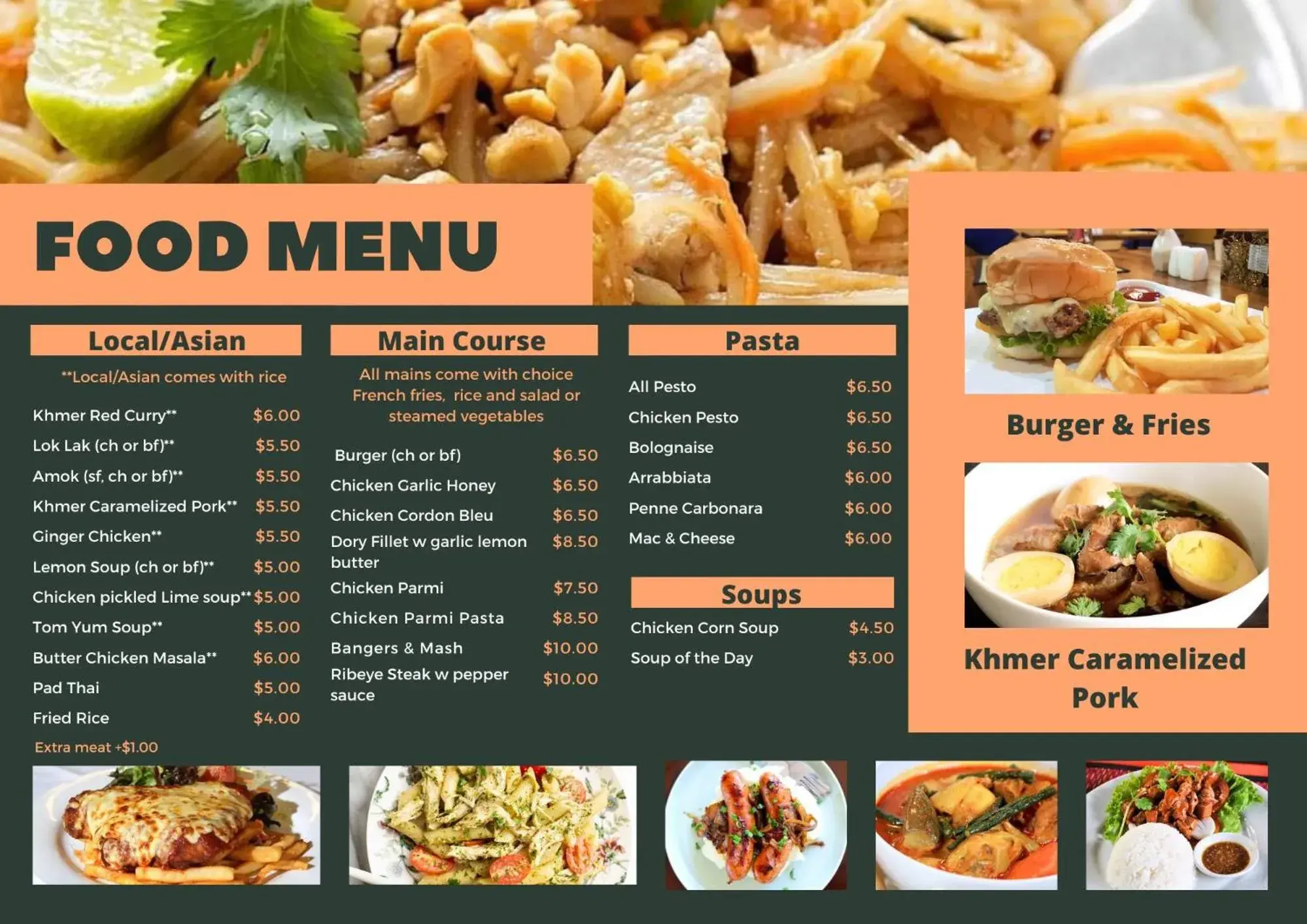 Restaurant/places to eat in La Belle Residence Restaurant/places to eat in La Belle Residence