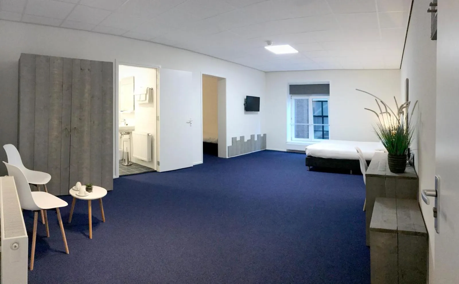 Photo of the whole room, Bed in Belgische Loodsensociëteit