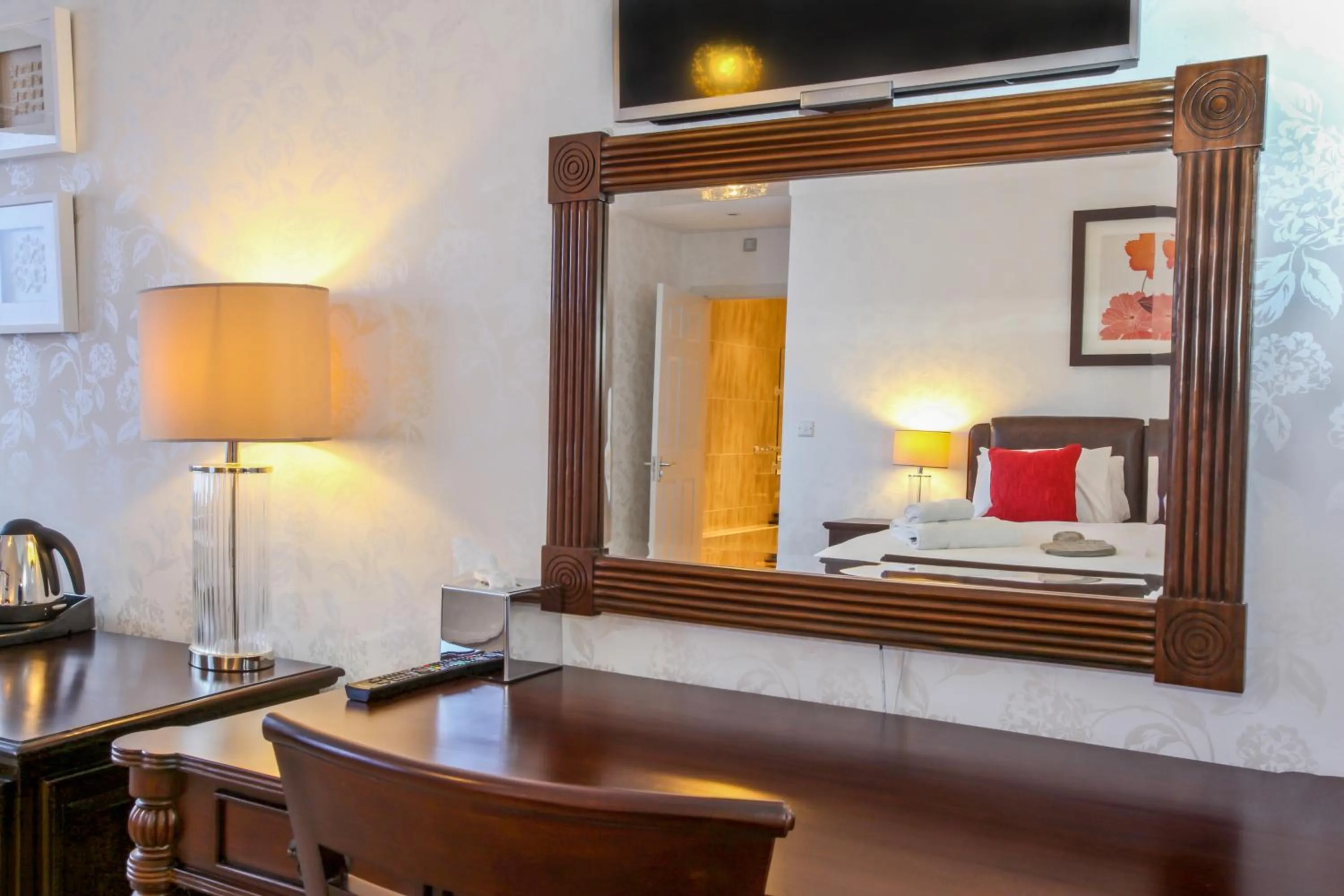 Decorative detail in Notley Arms Inn Exmoor National Park