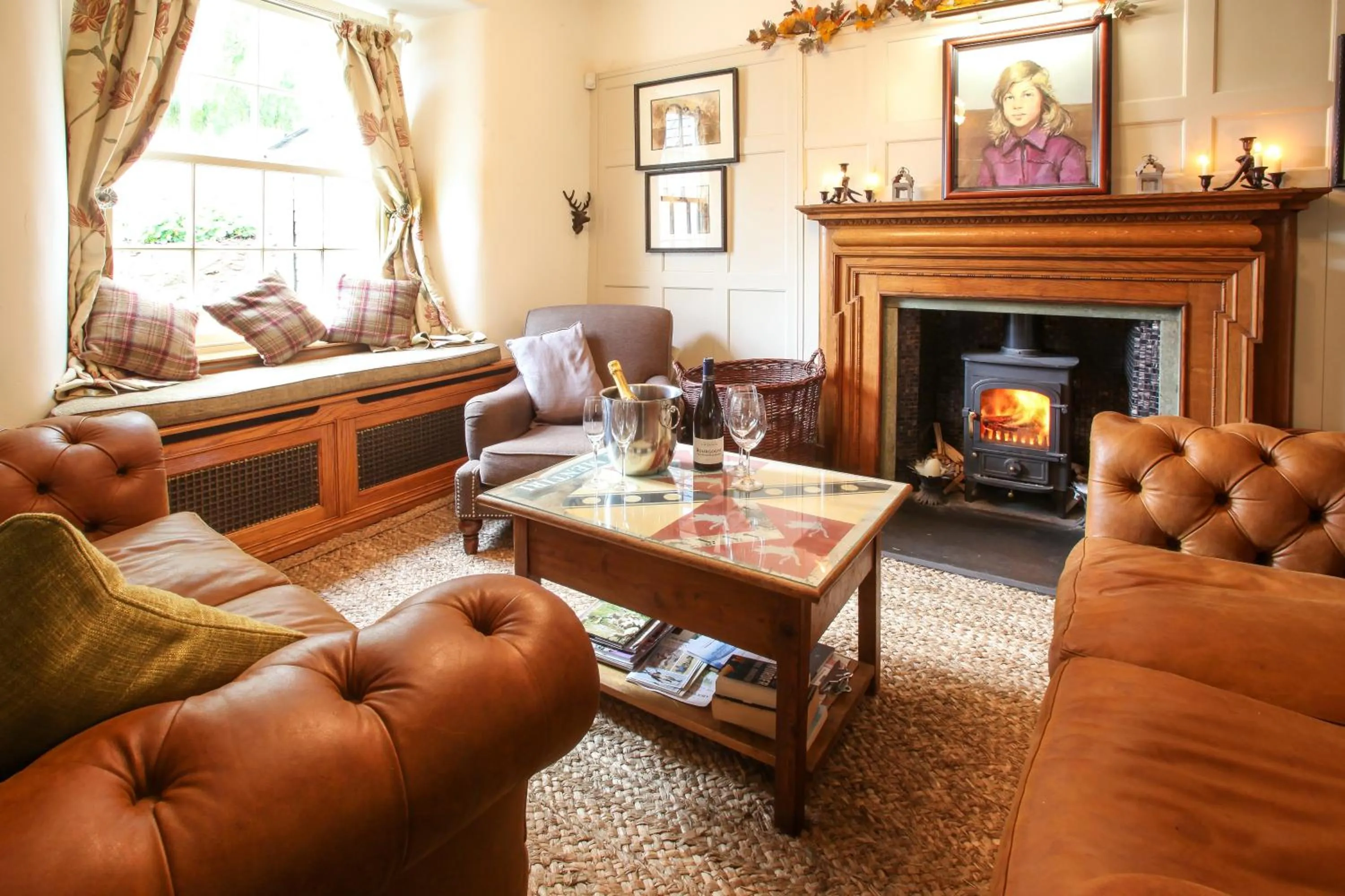 Food and drinks in Notley Arms Inn Exmoor National Park