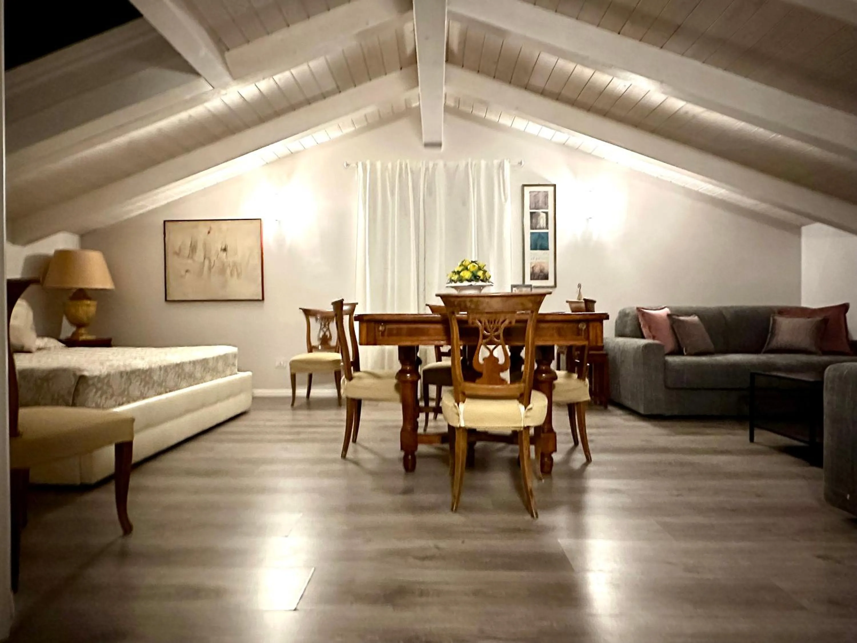 Living room in Villa Abbamer