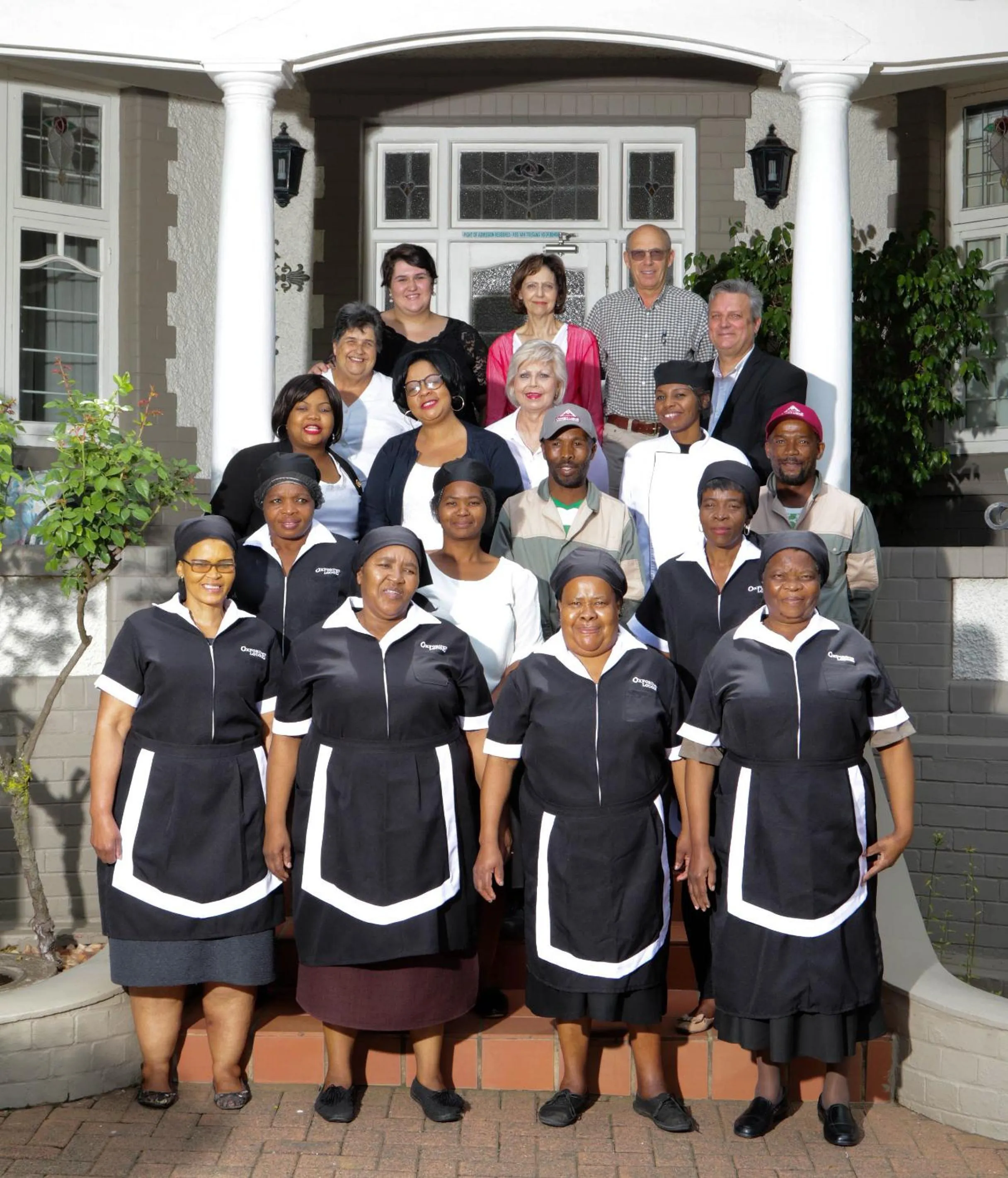 Staff in Oxford Lodge Vryheid