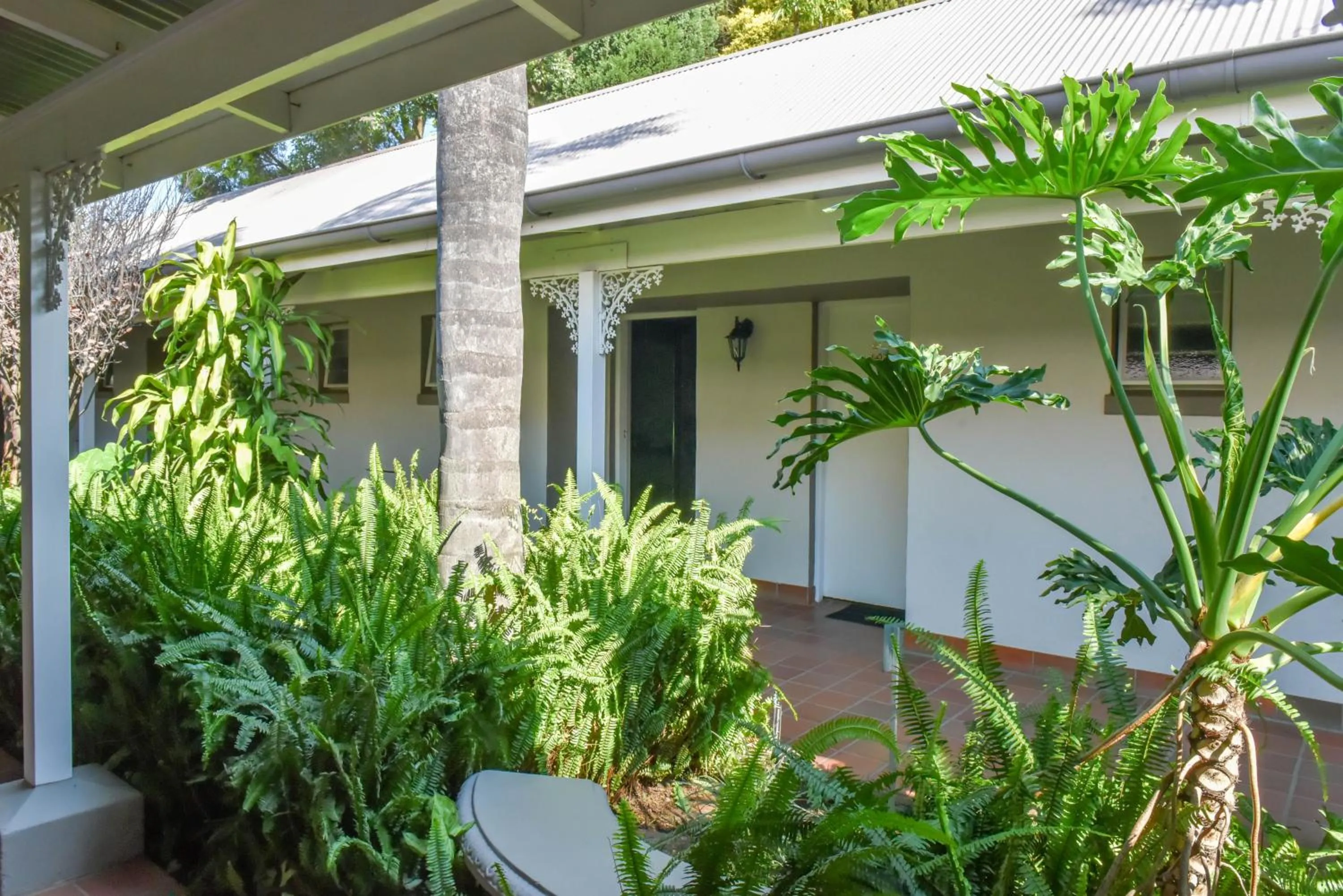 Garden view in Oxford Lodge Vryheid