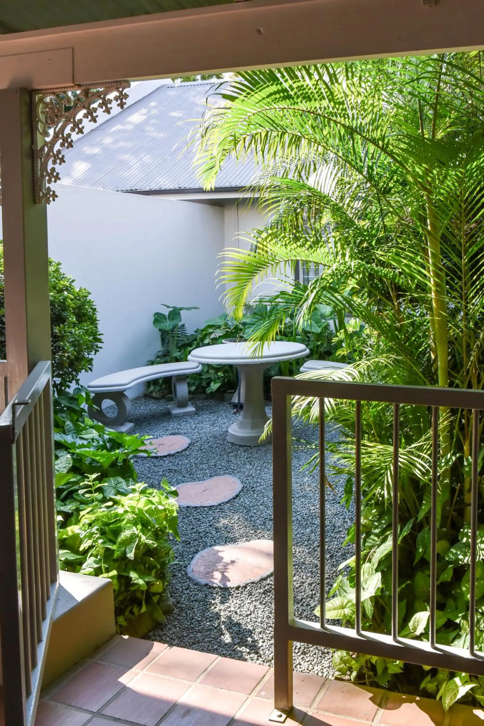 Garden in Oxford Lodge Vryheid