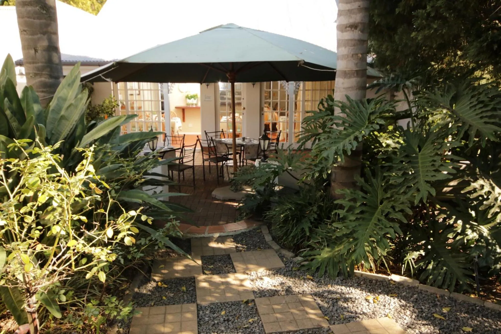 Patio in Oxford Lodge Vryheid