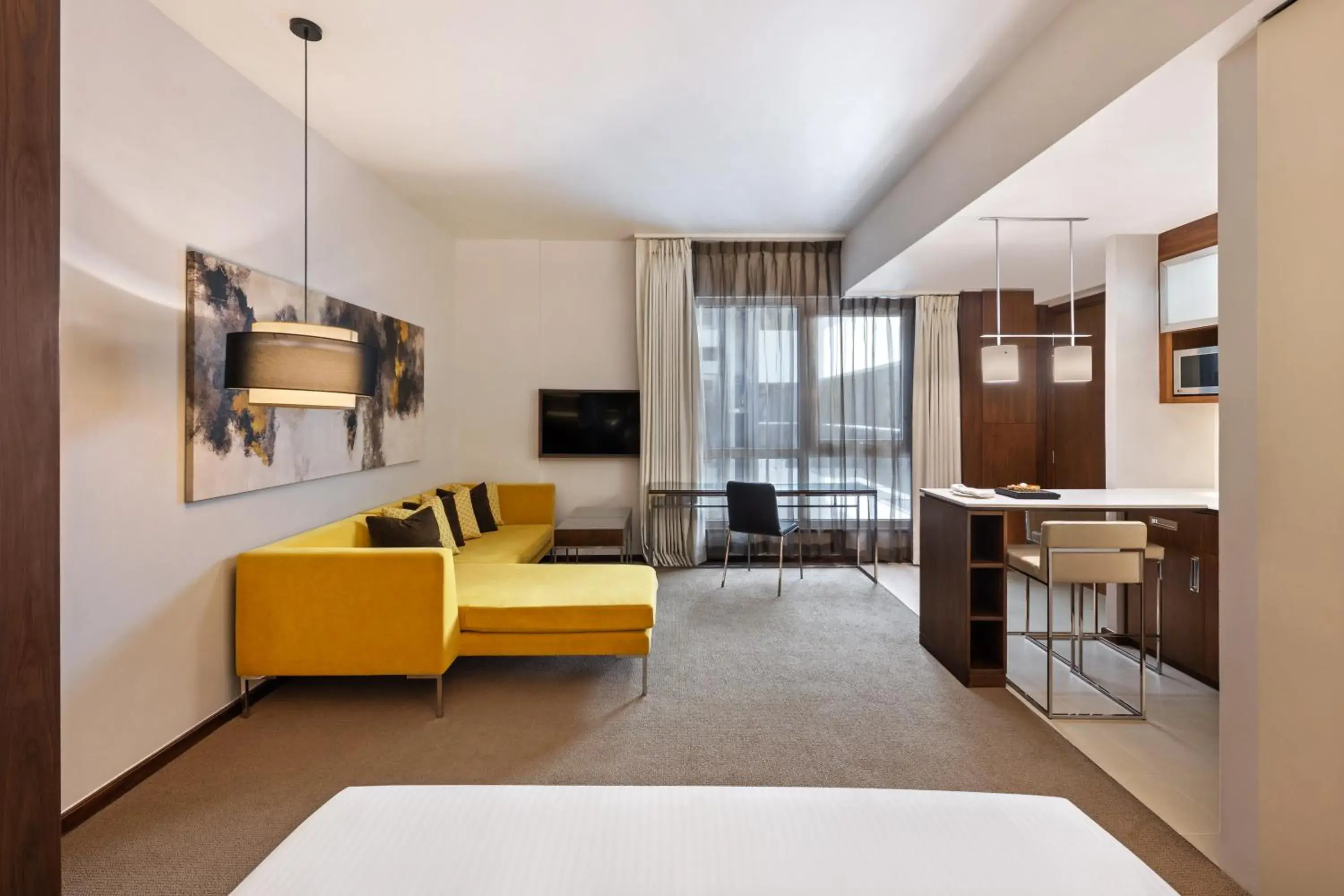 Seating area, Bed in Centro Capital Doha - By Rotana Seating area, Bed in Centro Capital Doha - By Rotana