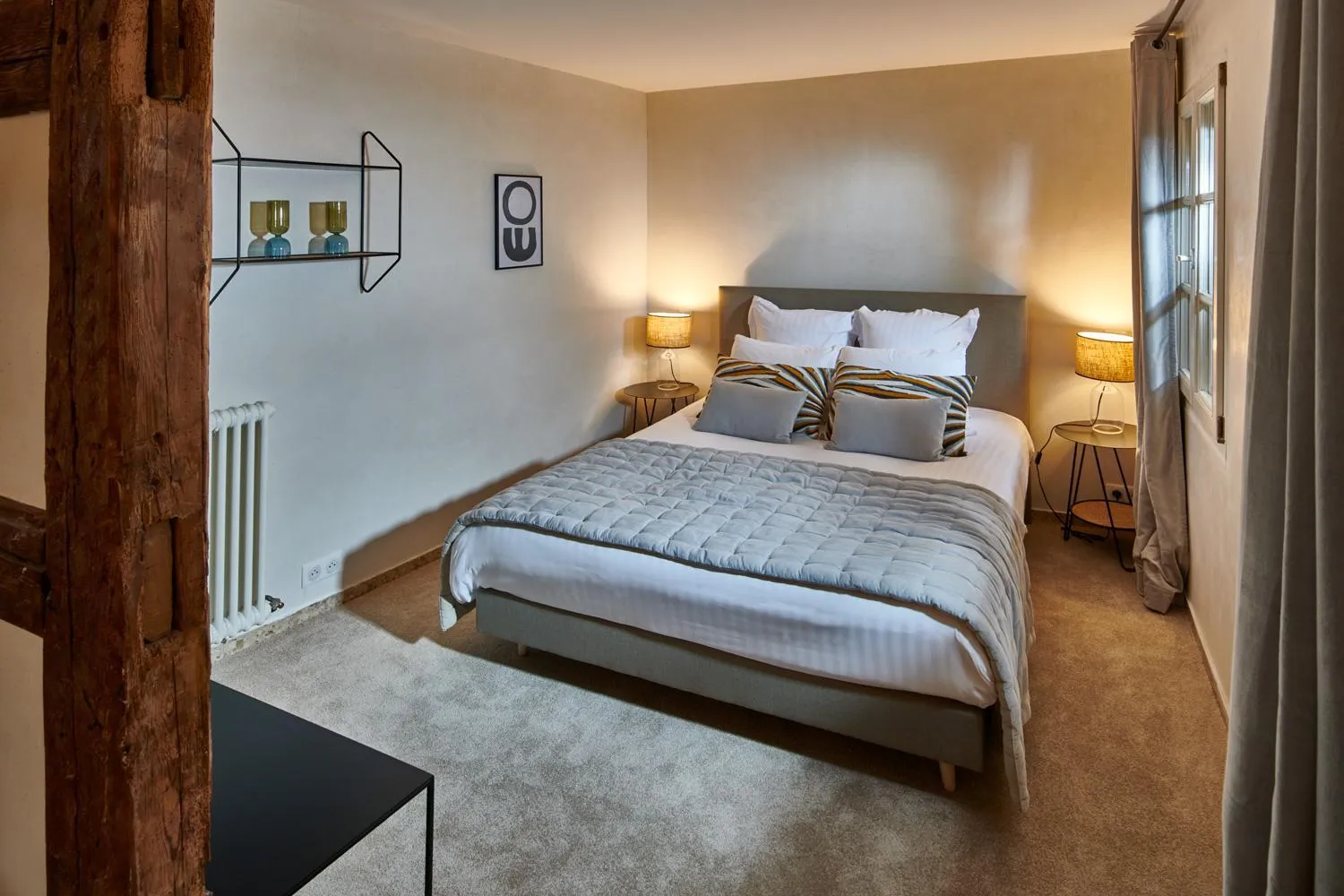 Photo of the whole room, Bed in Pêche de Vigne & Spa