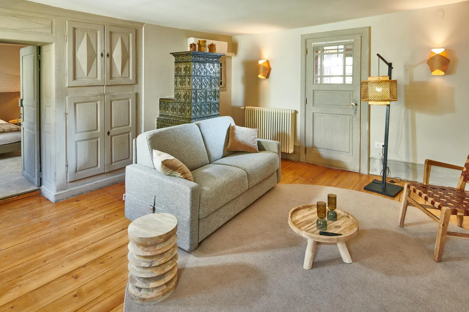 Living room in Pêche de Vigne & Spa