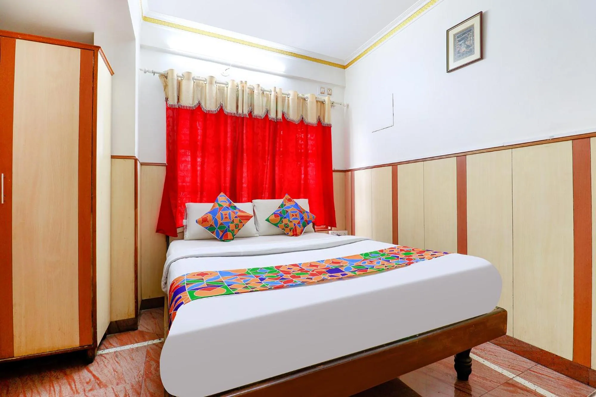 Bed in FabHotel Shivaals Residency - Rajajinagar